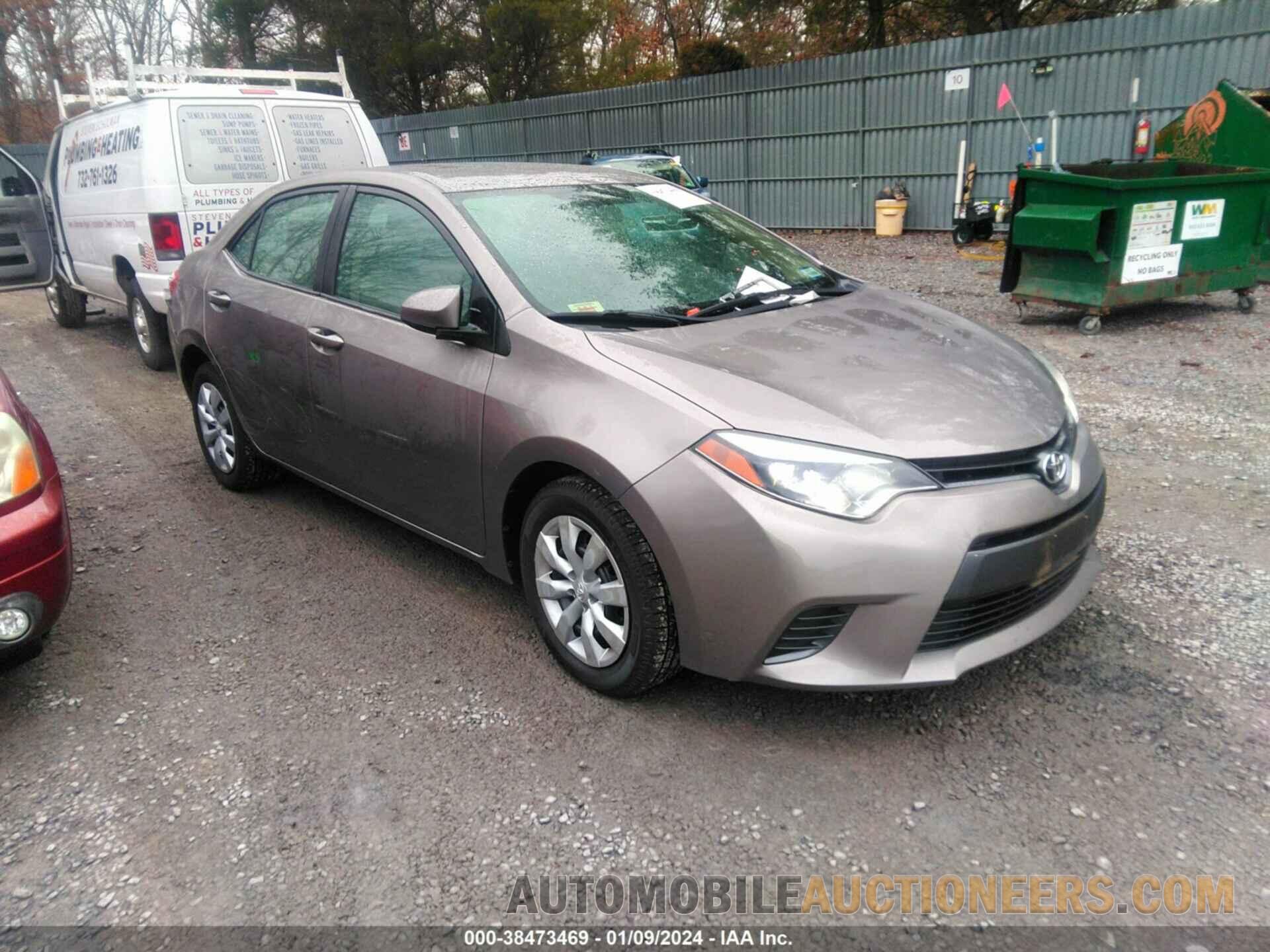 2T1BURHE0FC478080 TOYOTA COROLLA 2015