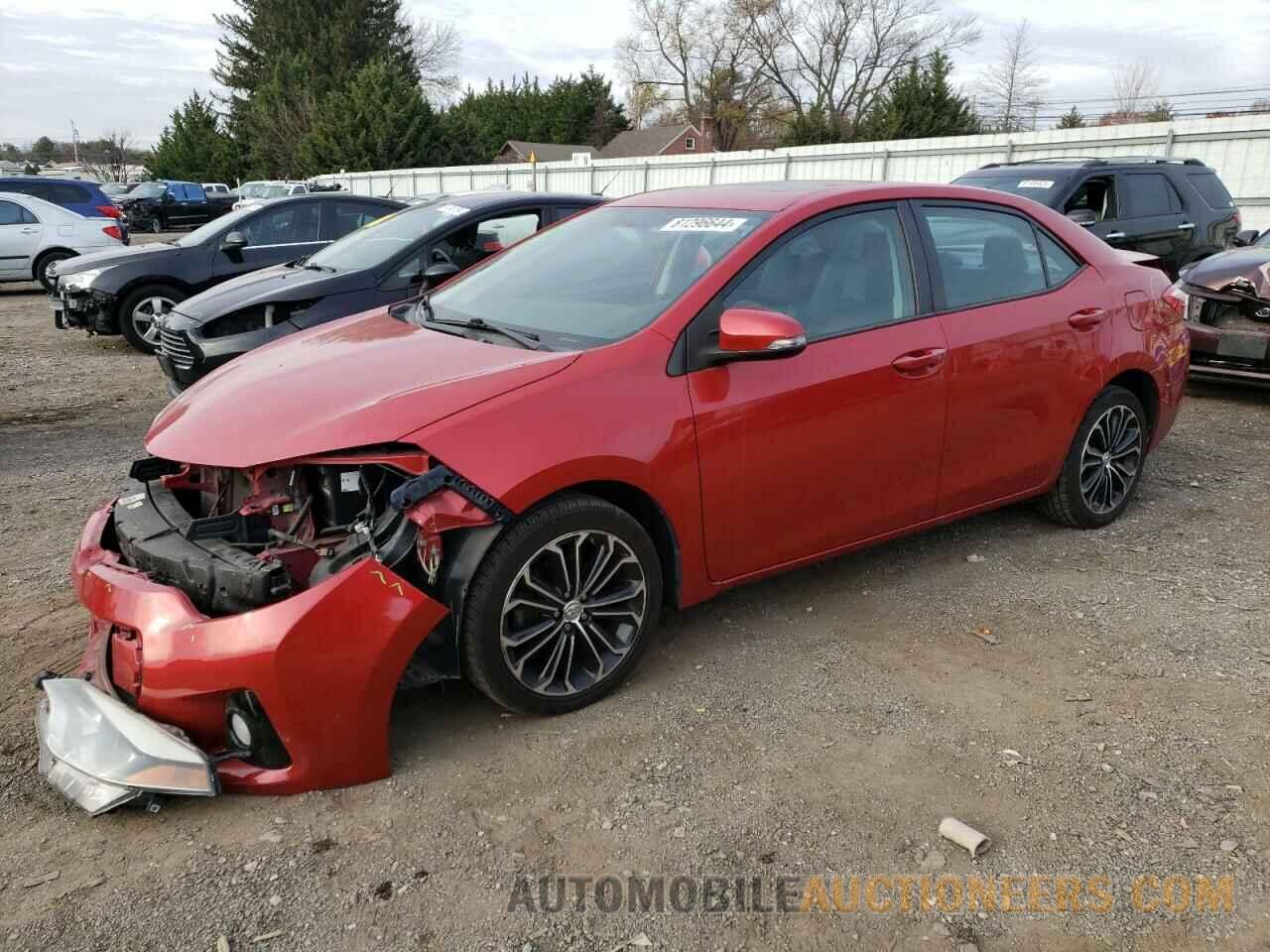 2T1BURHE0GC481904 TOYOTA COROLLA 2016