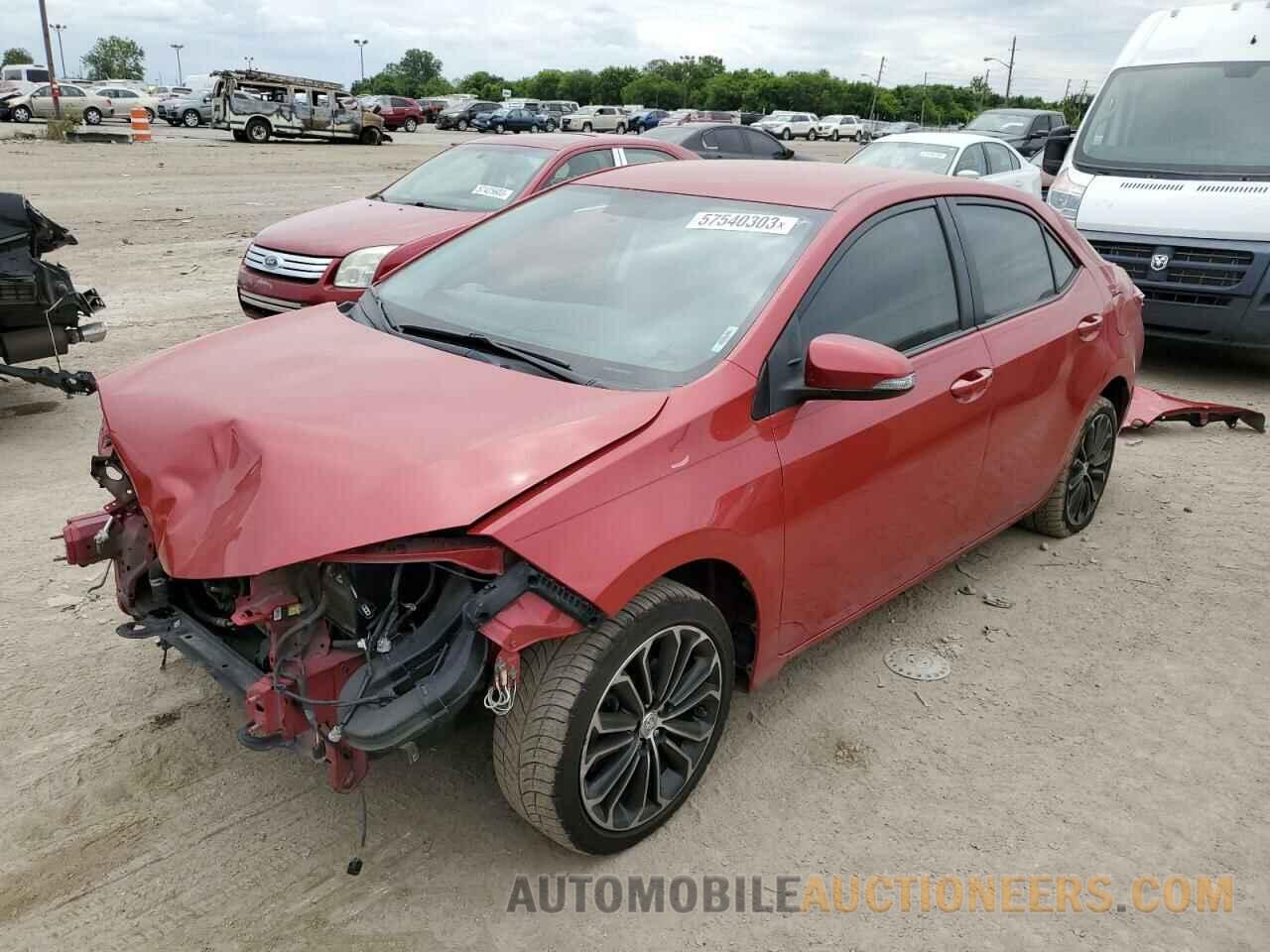 2T1BURHE0GC494829 TOYOTA COROLLA 2016