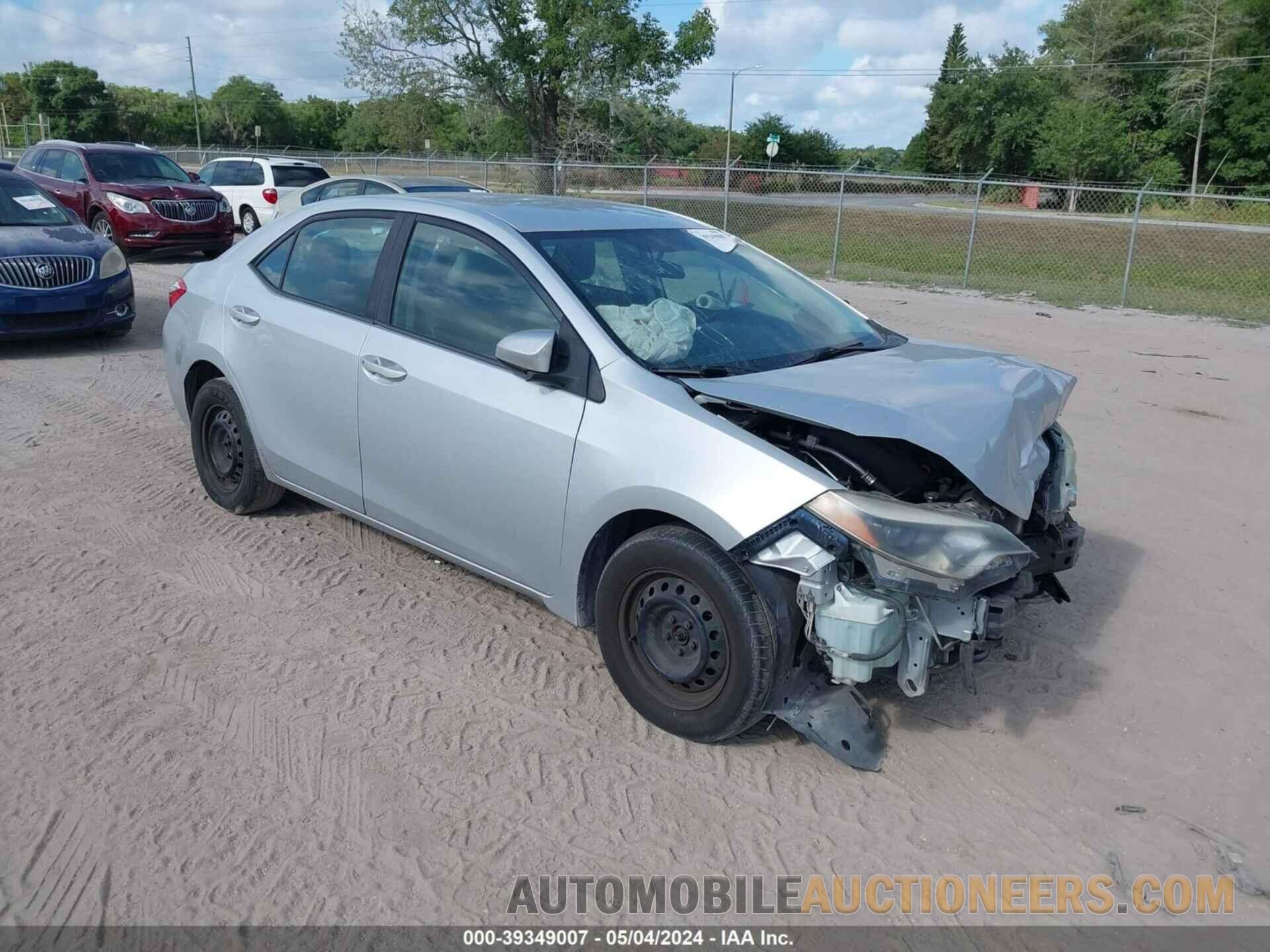 2T1BURHE0GC494989 TOYOTA COROLLA 2016