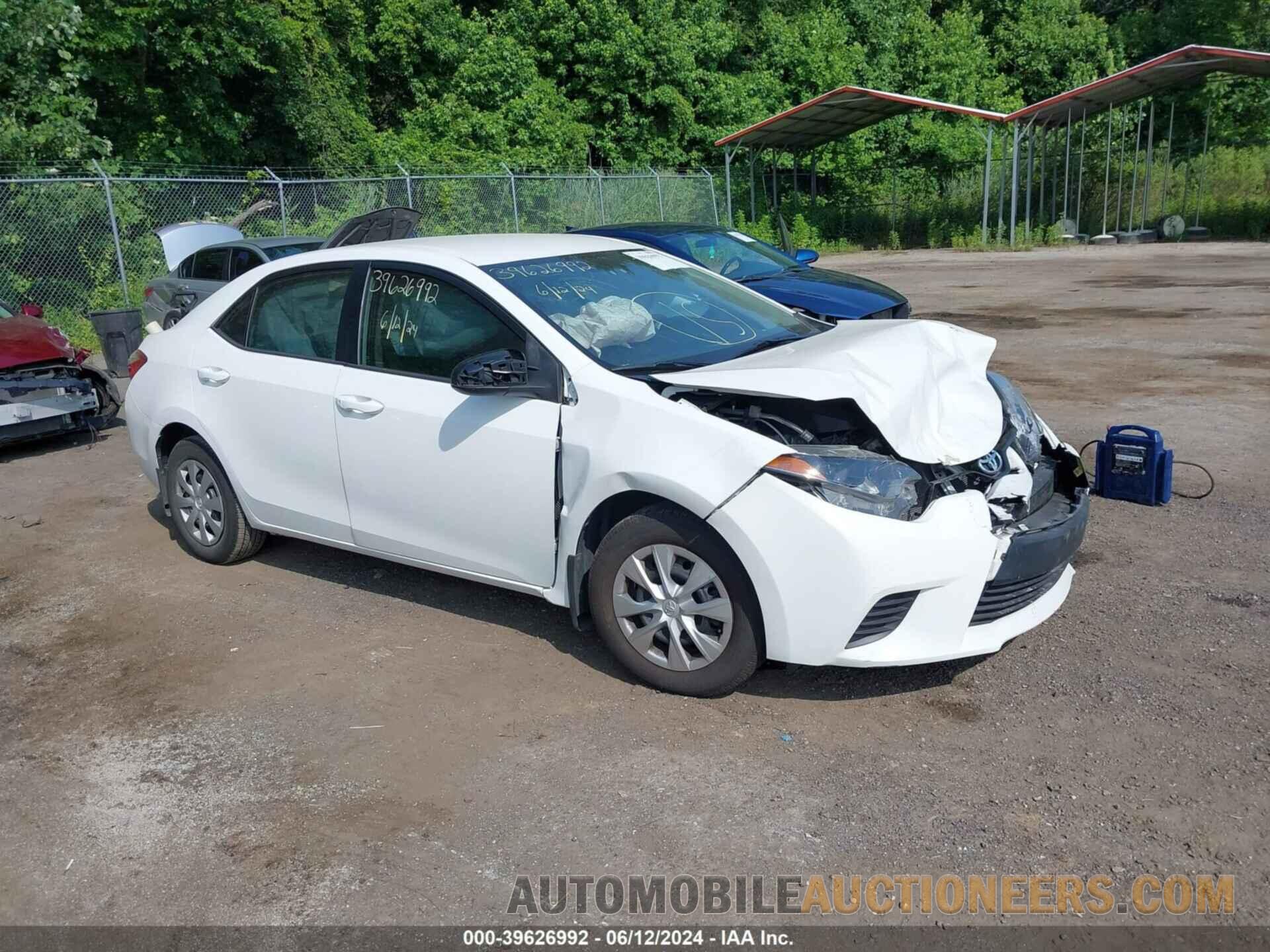 2T1BURHE0GC513833 TOYOTA COROLLA 2016