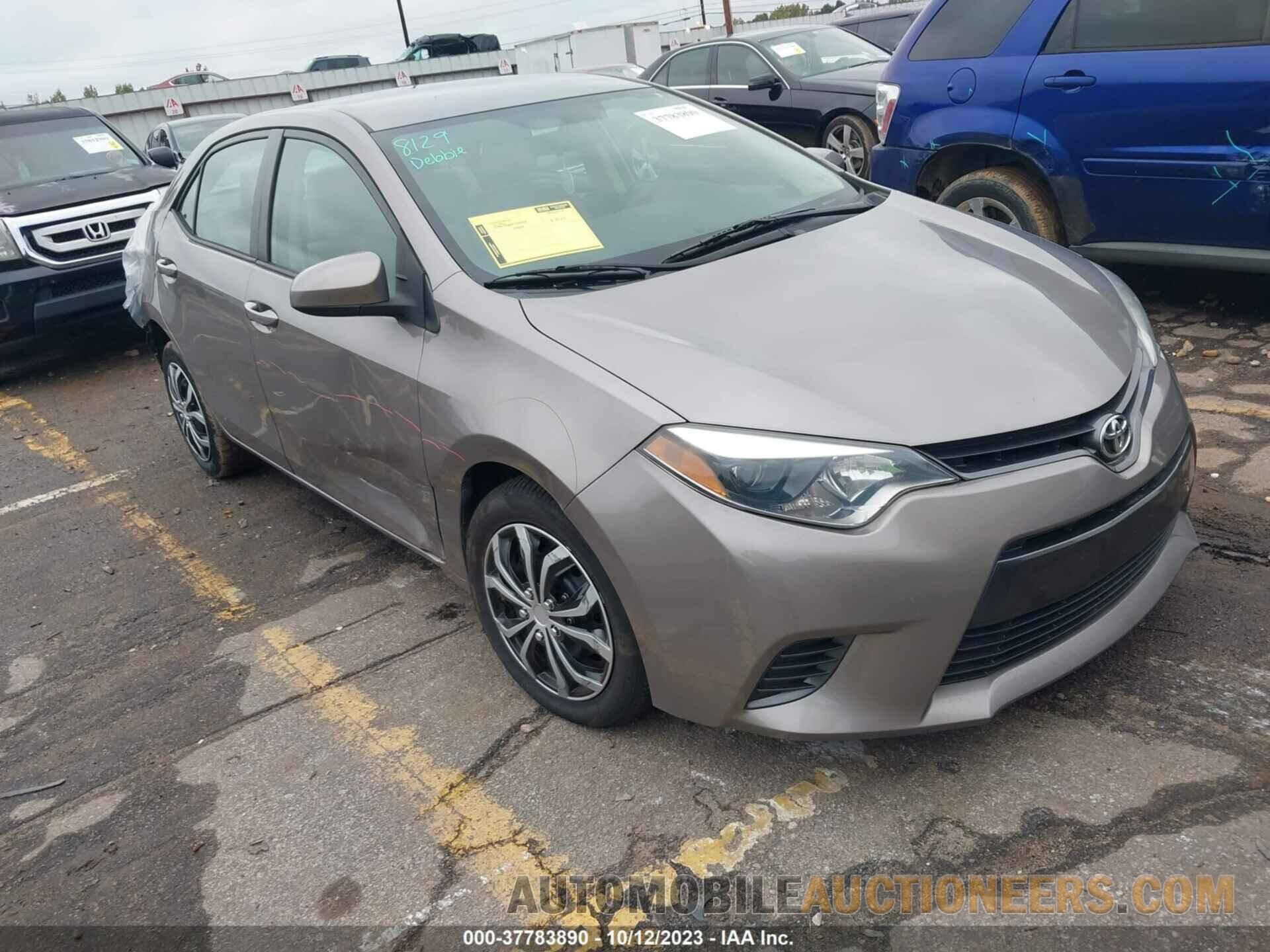 2T1BURHE0GC520894 TOYOTA COROLLA 2016