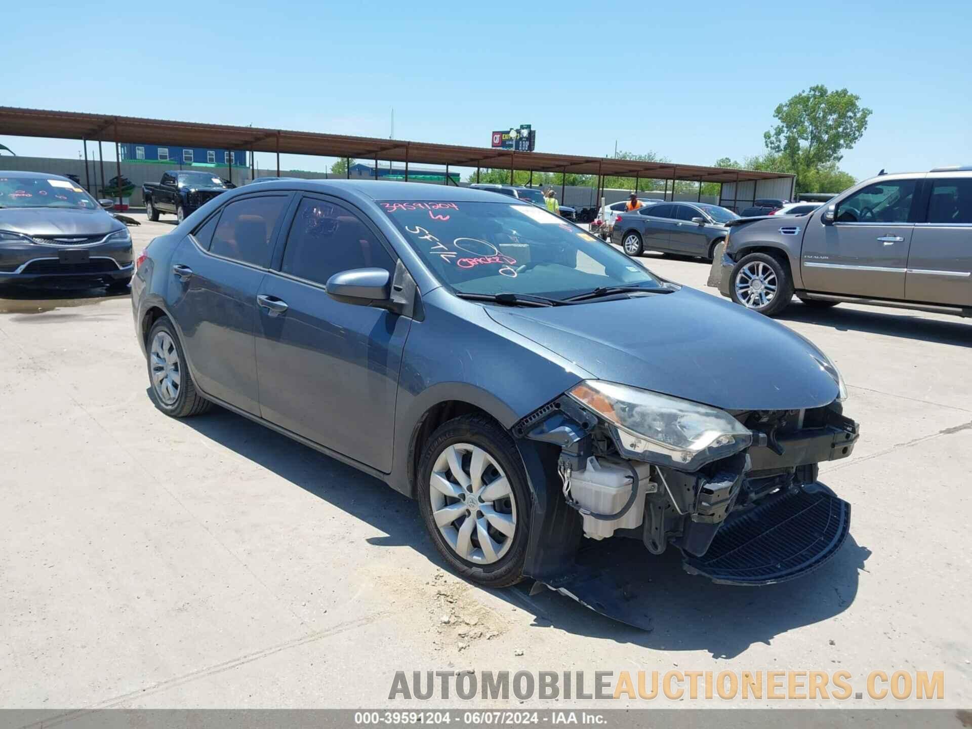 2T1BURHE0GC524069 TOYOTA COROLLA 2016