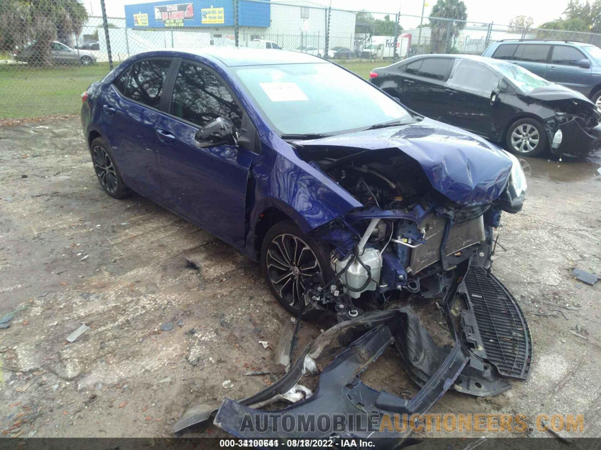 2T1BURHE0GC525867 TOYOTA COROLLA 2016