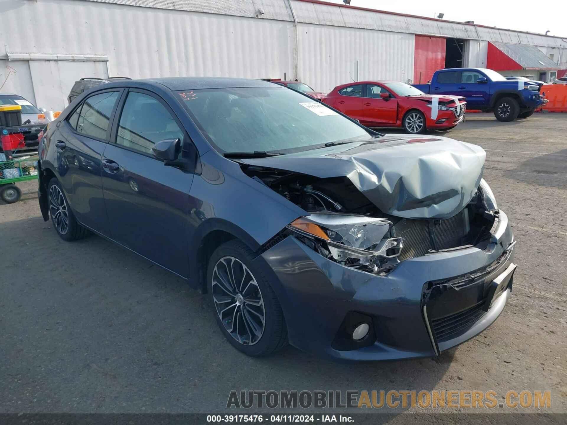 2T1BURHE0GC526162 TOYOTA COROLLA 2016