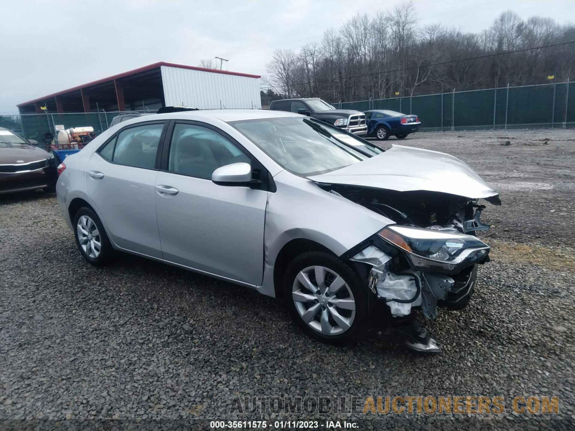 2T1BURHE0GC530132 TOYOTA COROLLA 2016