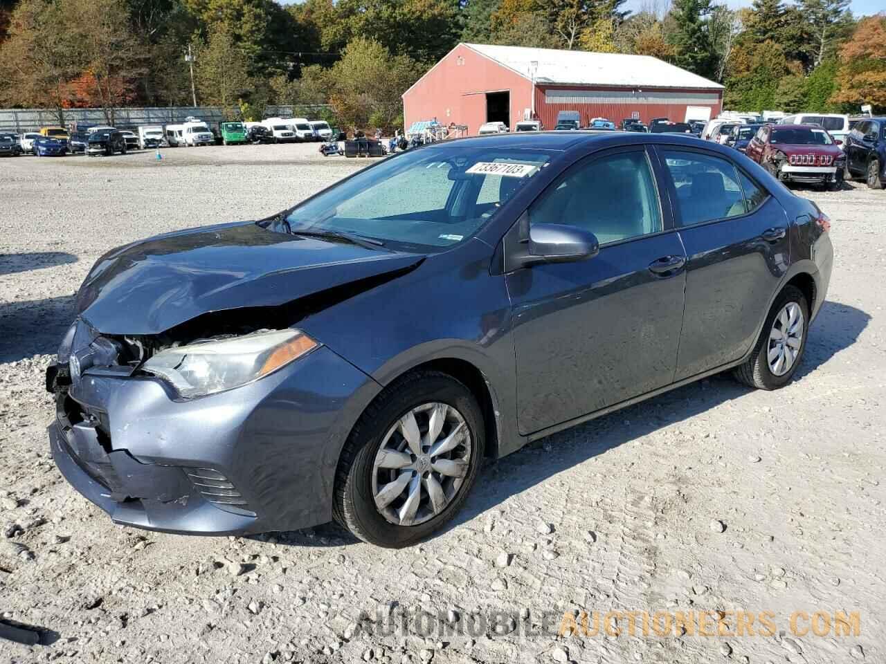 2T1BURHE0GC548534 TOYOTA COROLLA 2016