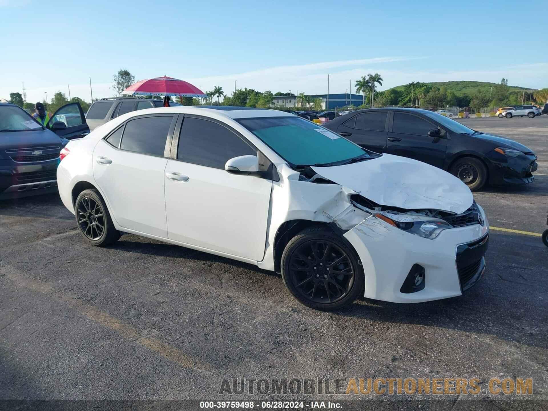 2T1BURHE0GC551837 TOYOTA COROLLA 2016