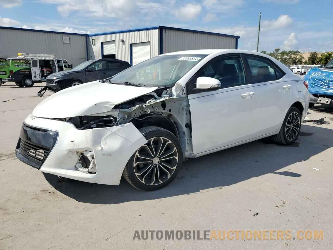 2T1BURHE0GC580609 TOYOTA COROLLA 2016