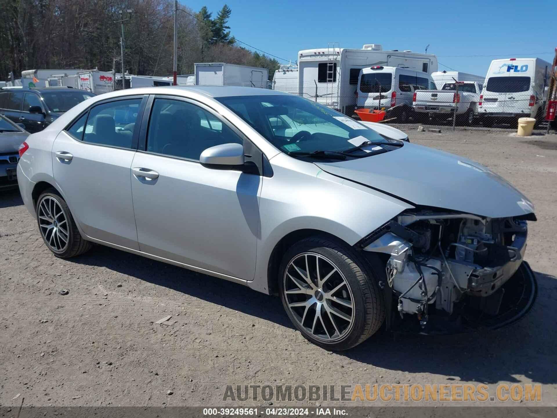 2T1BURHE0GC588161 TOYOTA COROLLA 2016