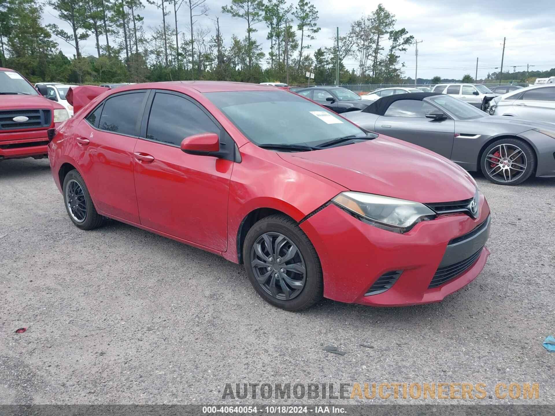 2T1BURHE0GC598799 TOYOTA COROLLA 2016