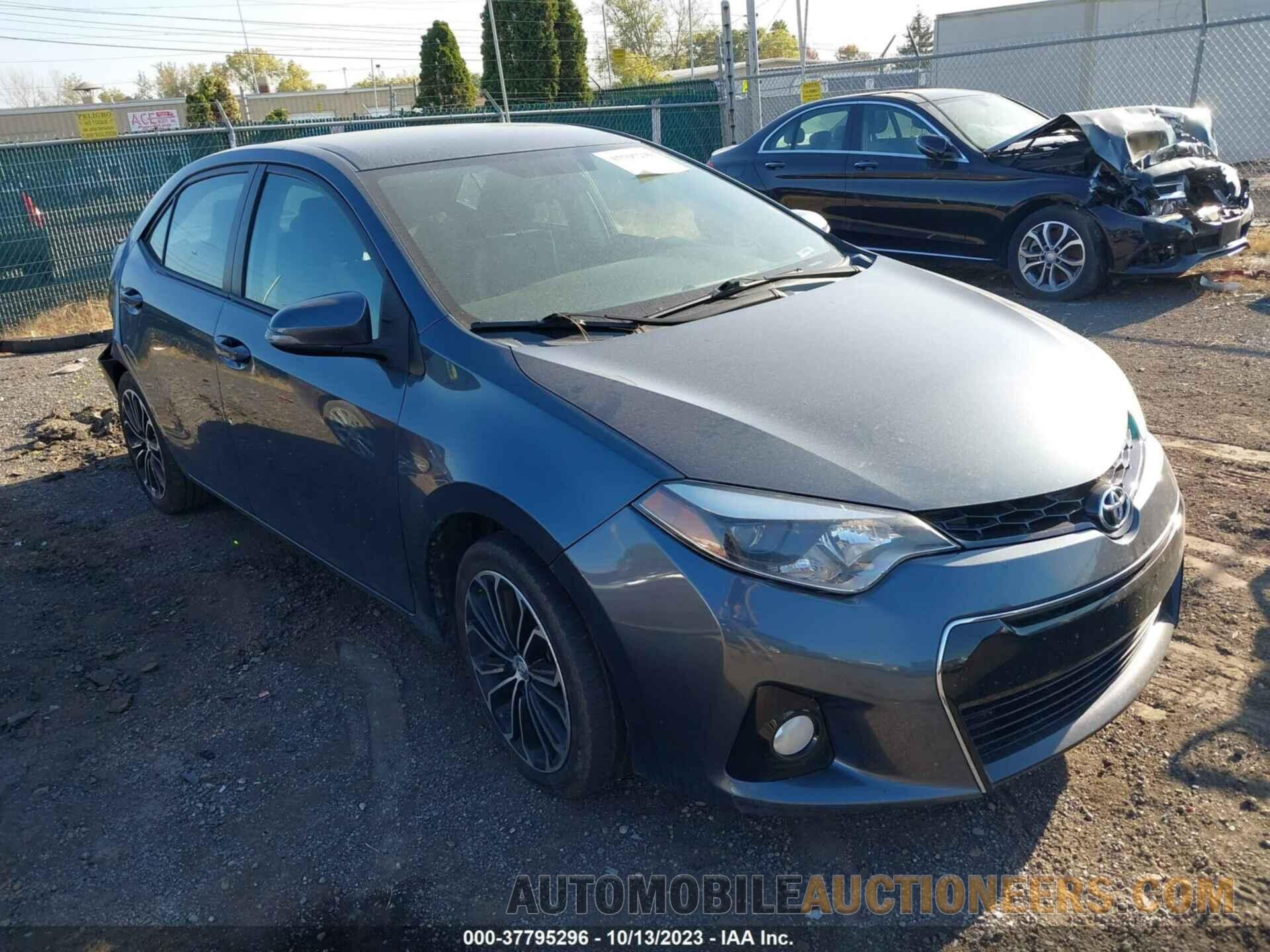 2T1BURHE0GC598821 TOYOTA COROLLA 2016