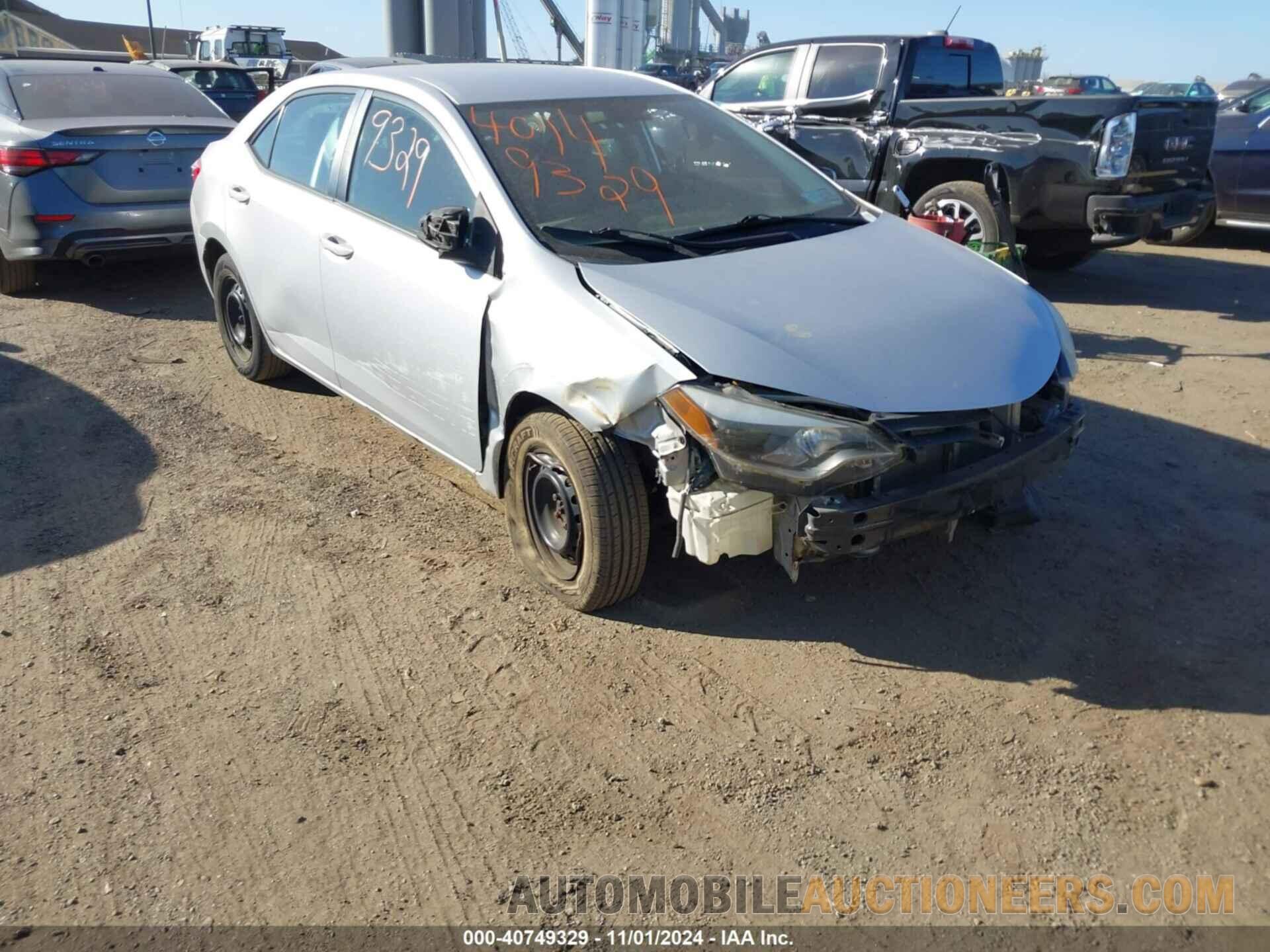 2T1BURHE0GC600647 TOYOTA COROLLA 2016