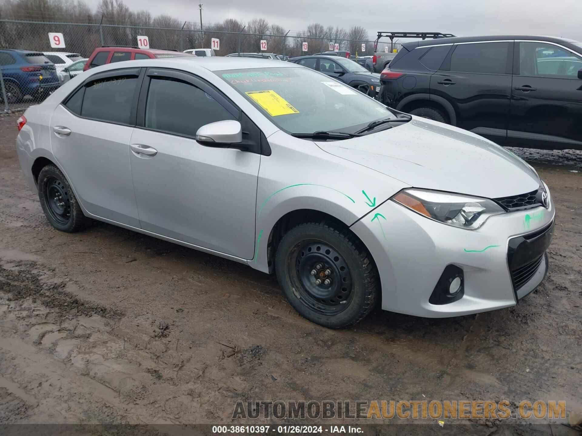 2T1BURHE0GC613074 TOYOTA COROLLA 2016