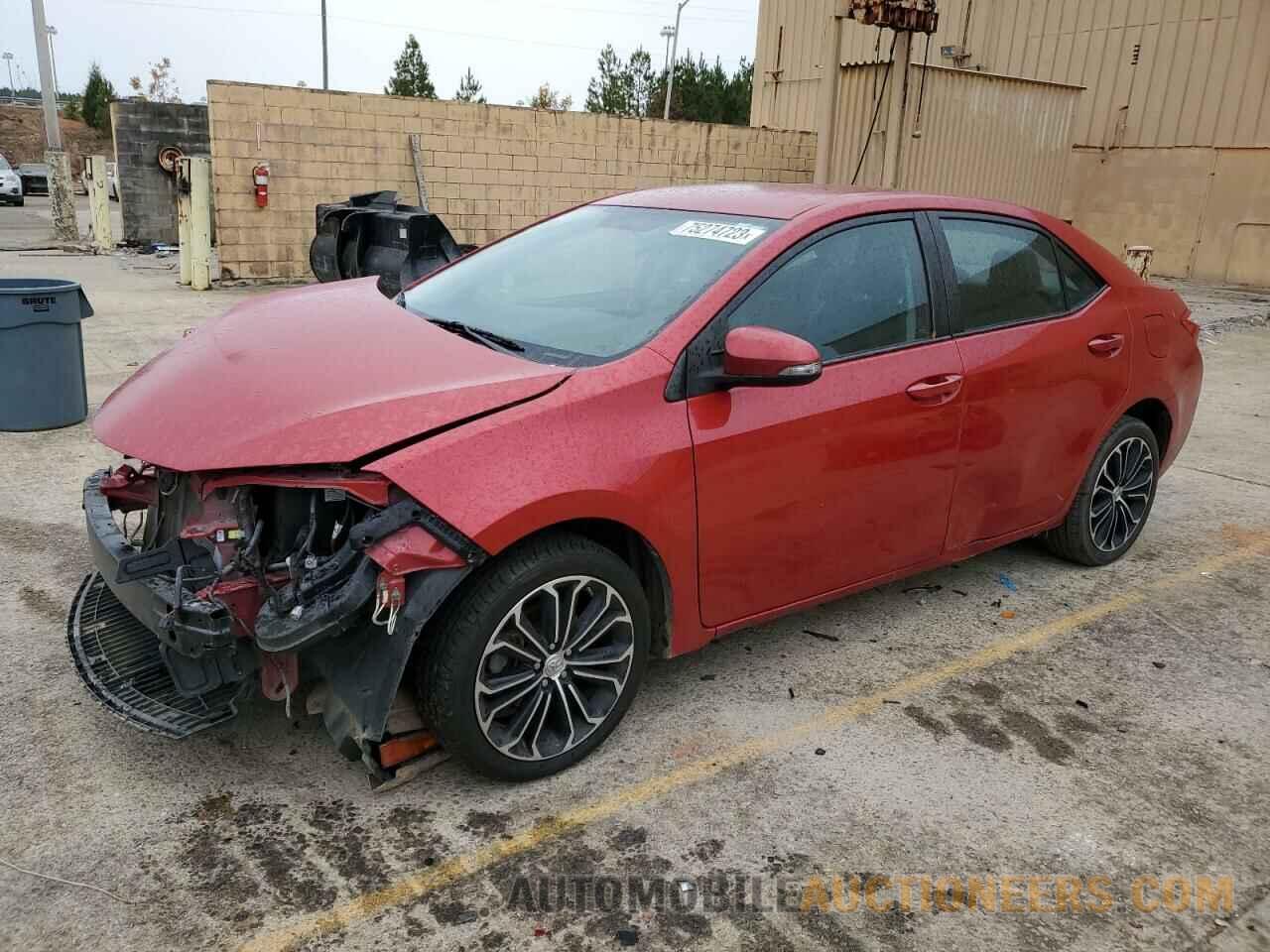 2T1BURHE0GC617674 TOYOTA COROLLA 2016