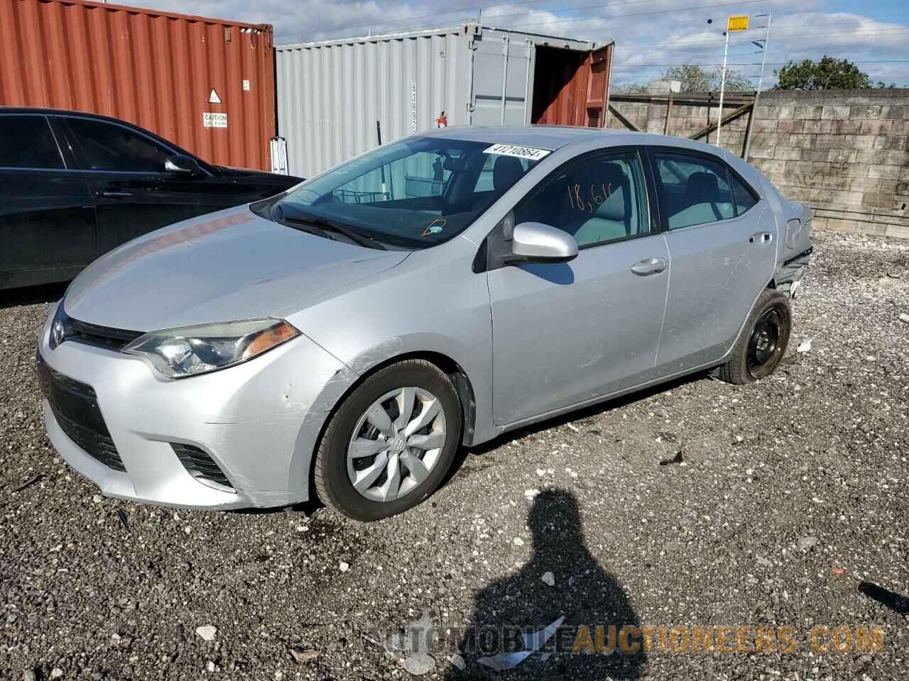 2T1BURHE0GC674473 TOYOTA COROLLA 2016