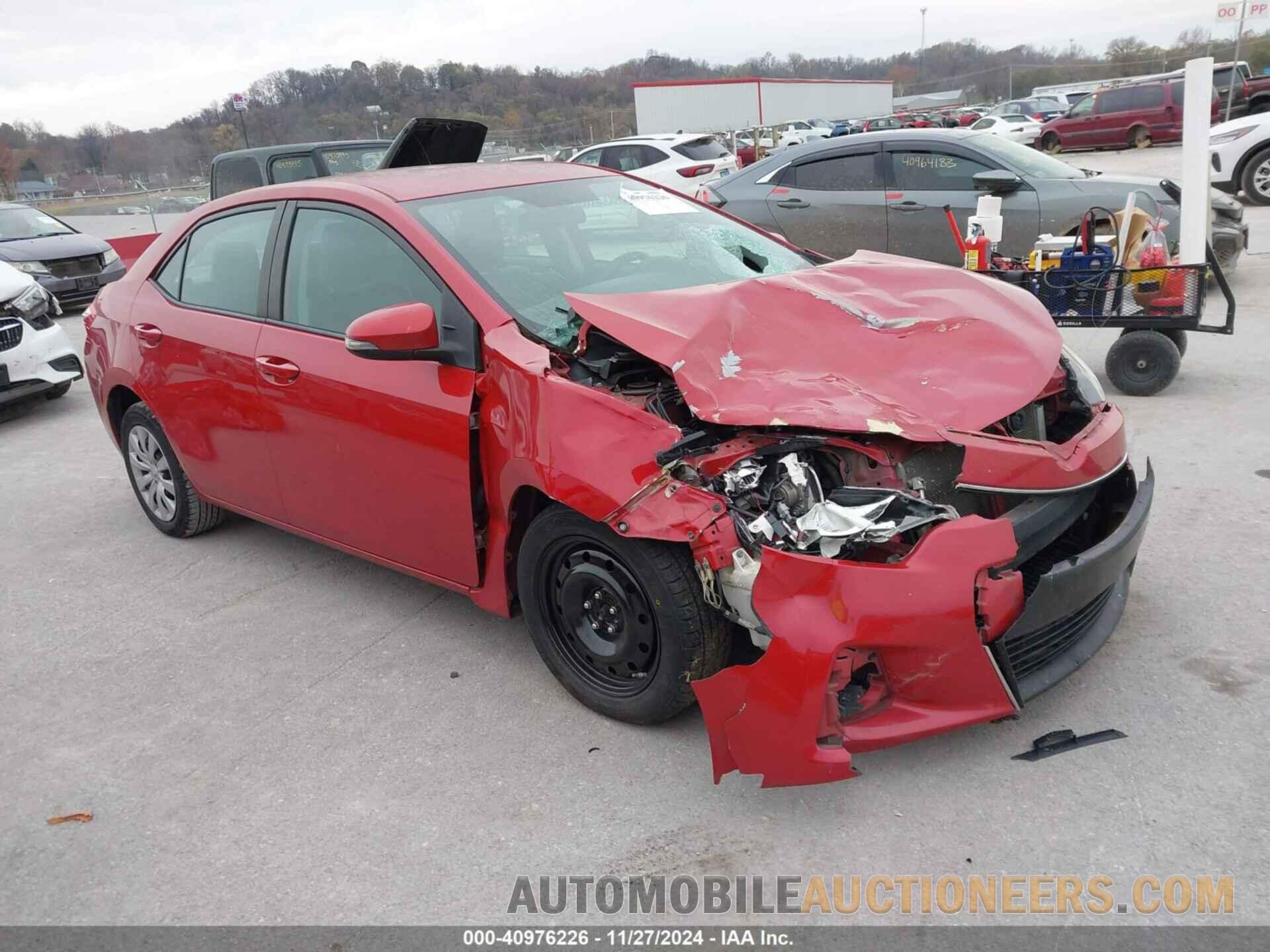 2T1BURHE0GC692309 TOYOTA COROLLA 2016