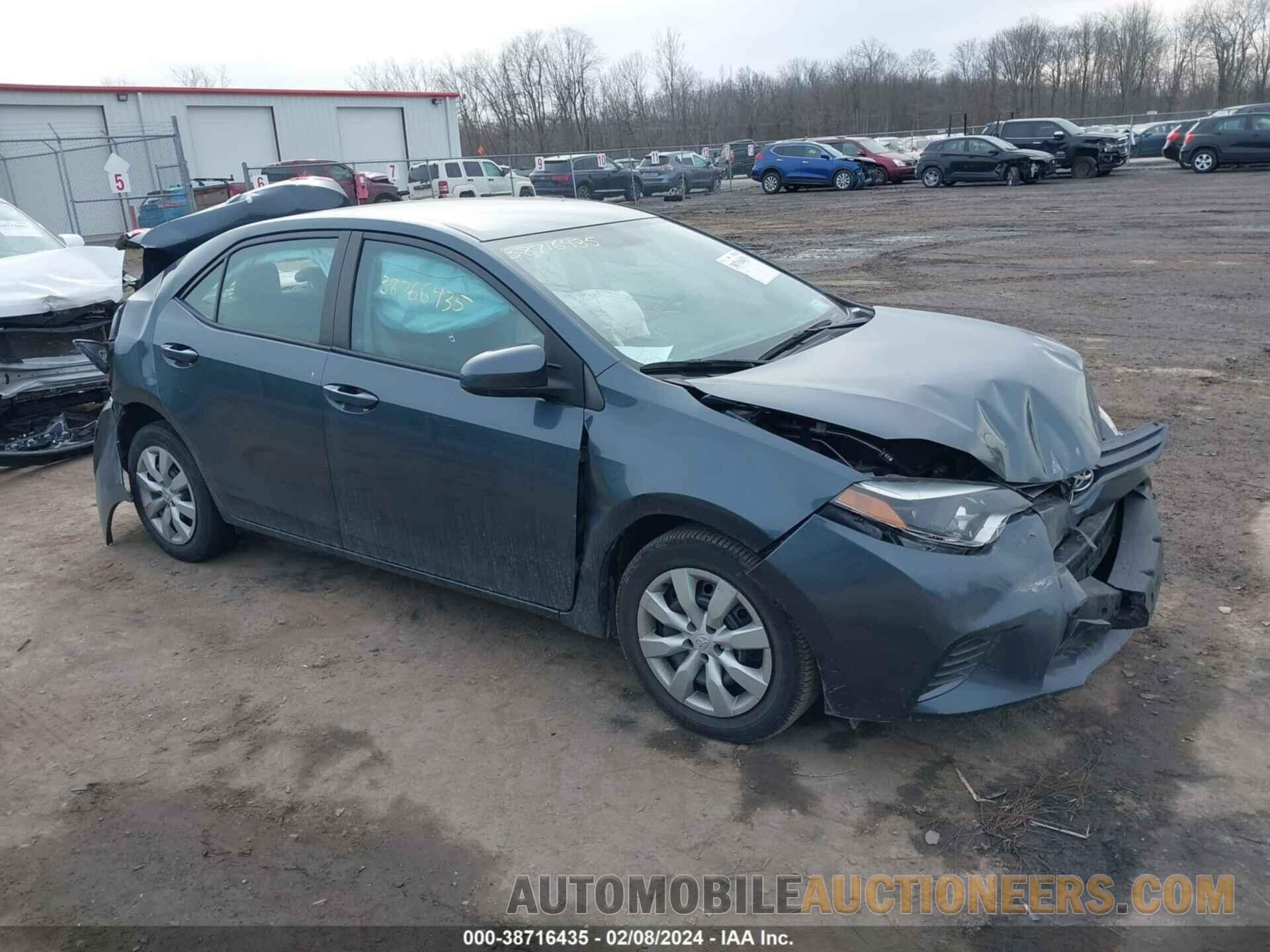 2T1BURHE0GC694934 TOYOTA COROLLA 2016