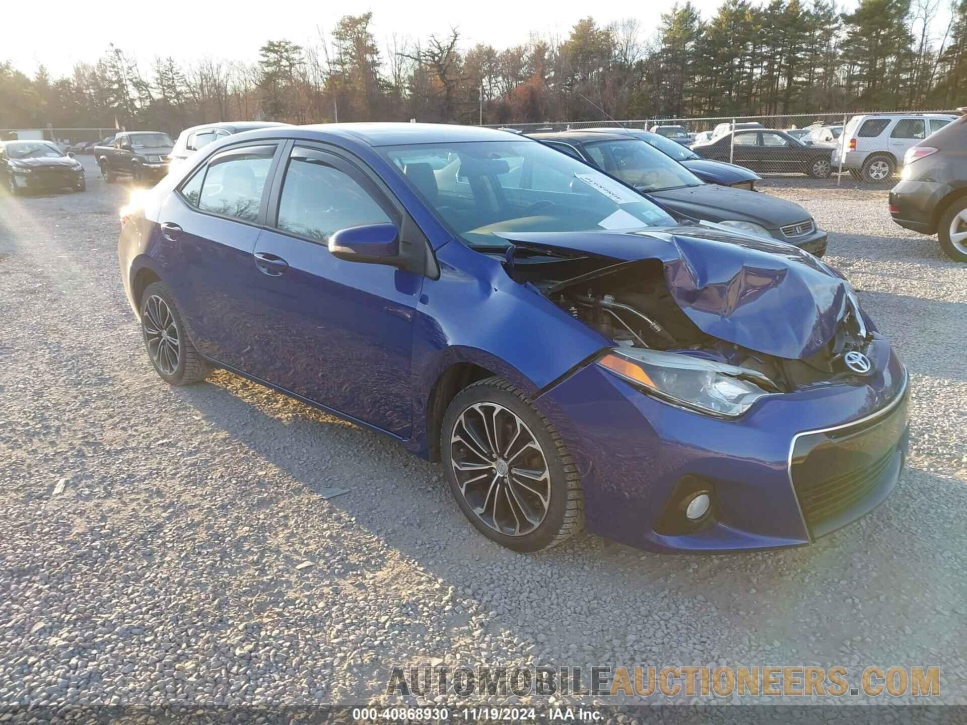 2T1BURHE0GC701459 TOYOTA COROLLA 2016