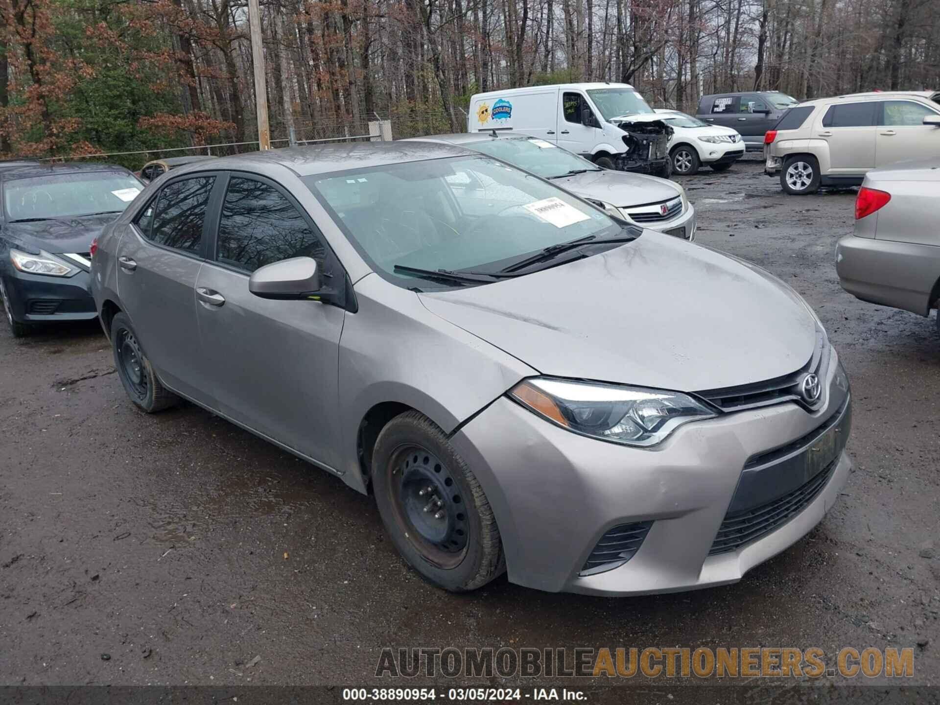 2T1BURHE0GC708542 TOYOTA COROLLA 2016