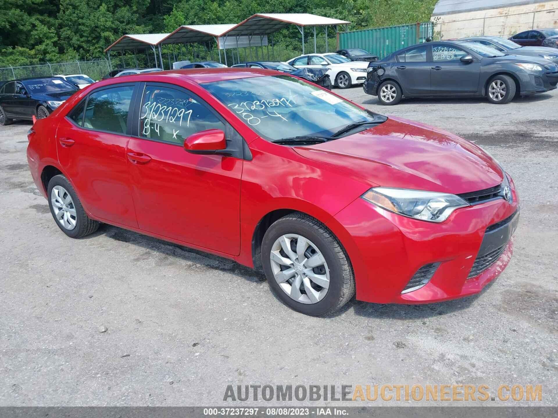 2T1BURHE0GC720206 TOYOTA COROLLA 2016