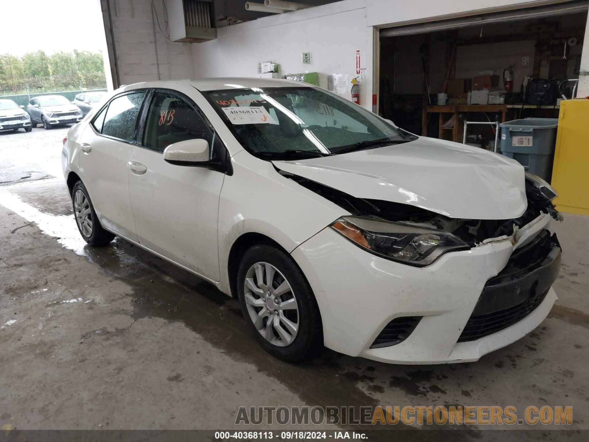 2T1BURHE0GC722084 TOYOTA COROLLA 2016