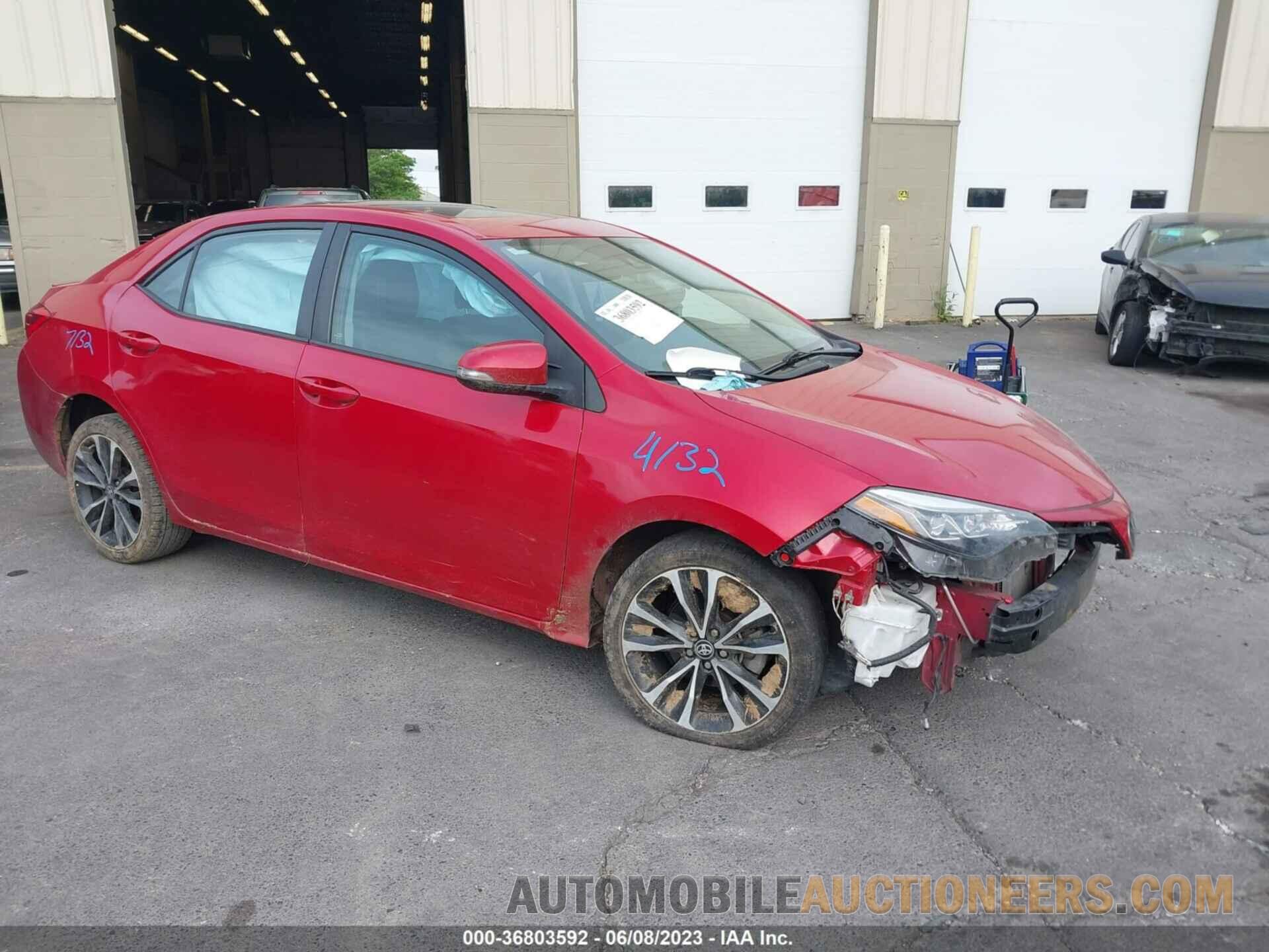 2T1BURHE0HC789124 TOYOTA COROLLA 2017