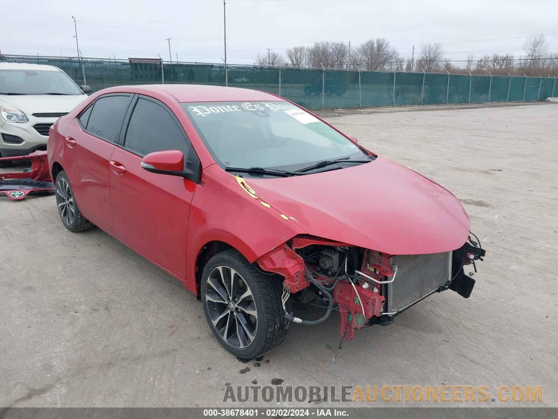 2T1BURHE0HC825068 TOYOTA COROLLA 2017