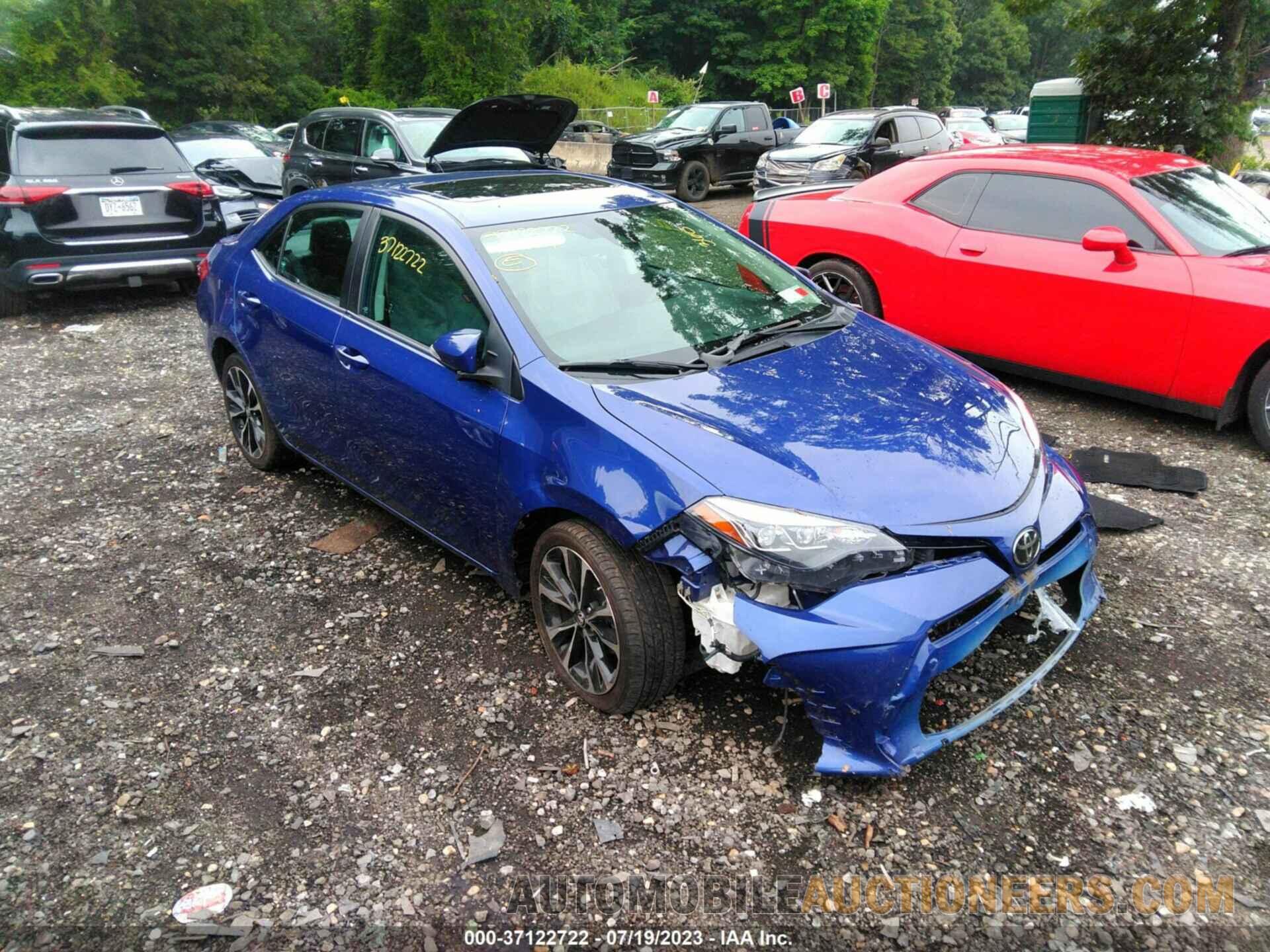 2T1BURHE0HC833672 TOYOTA COROLLA 2017