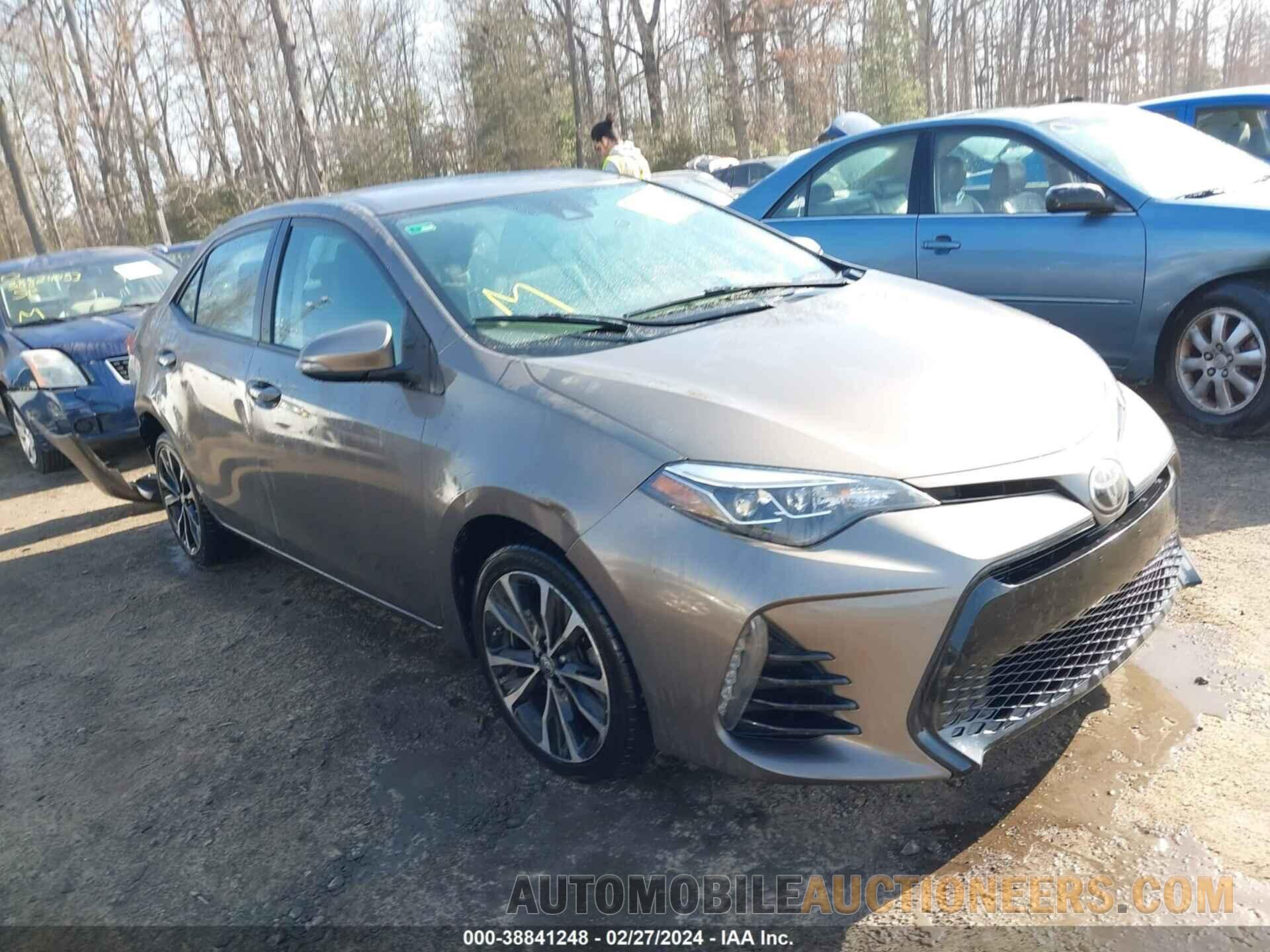 2T1BURHE0HC843781 TOYOTA COROLLA 2017