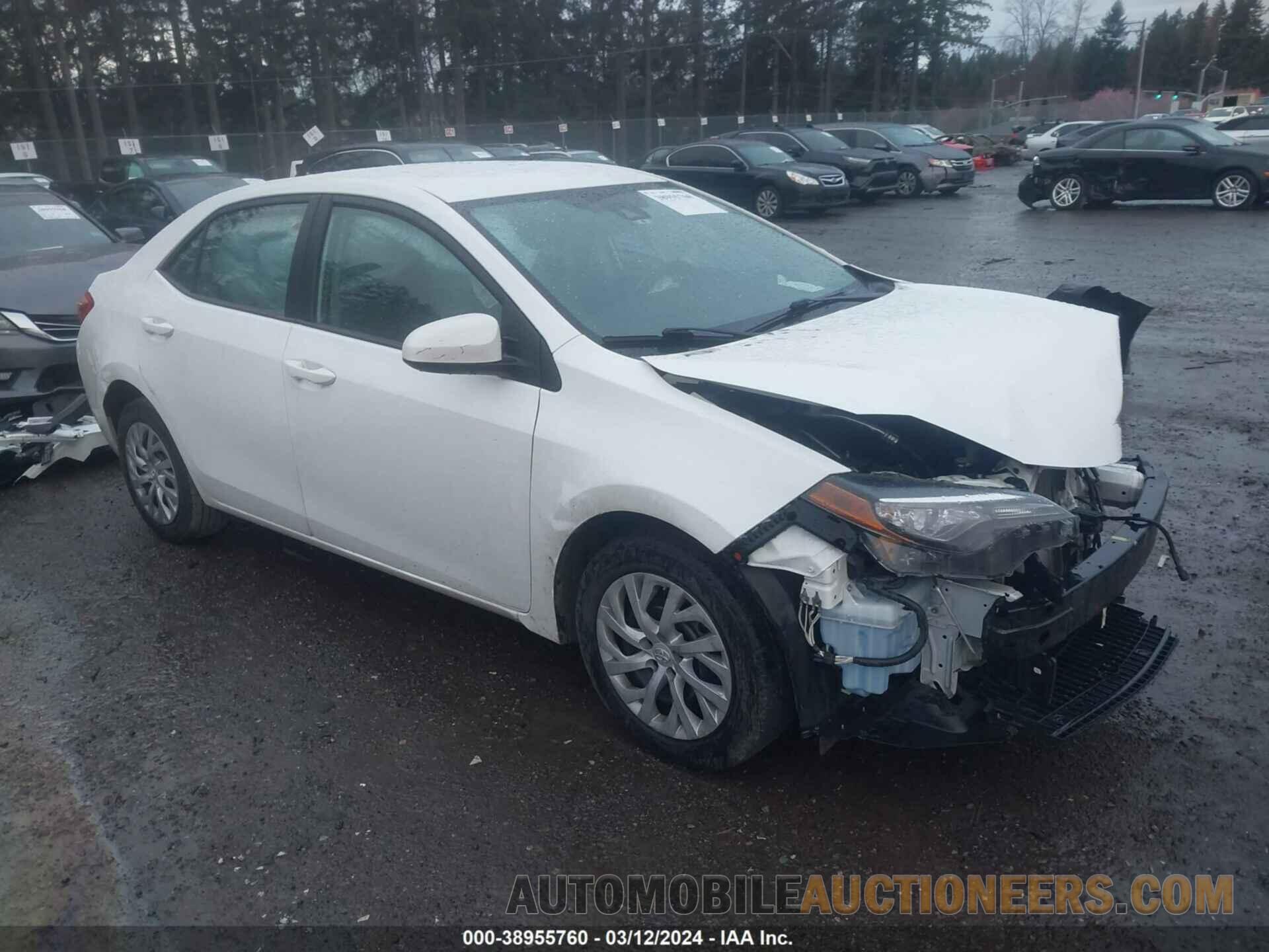 2T1BURHE0HC846406 TOYOTA COROLLA 2017