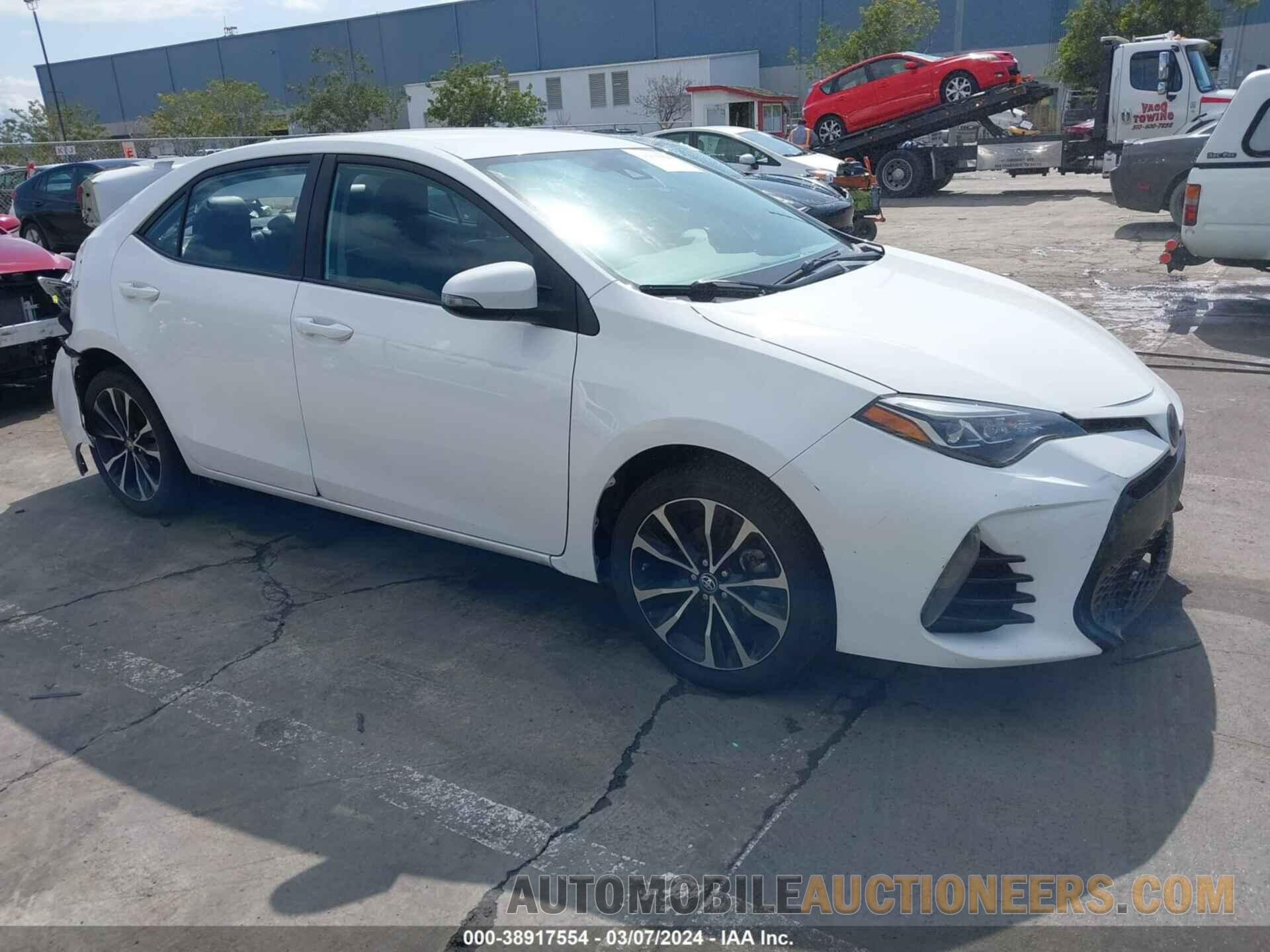 2T1BURHE0HC905387 TOYOTA COROLLA 2017