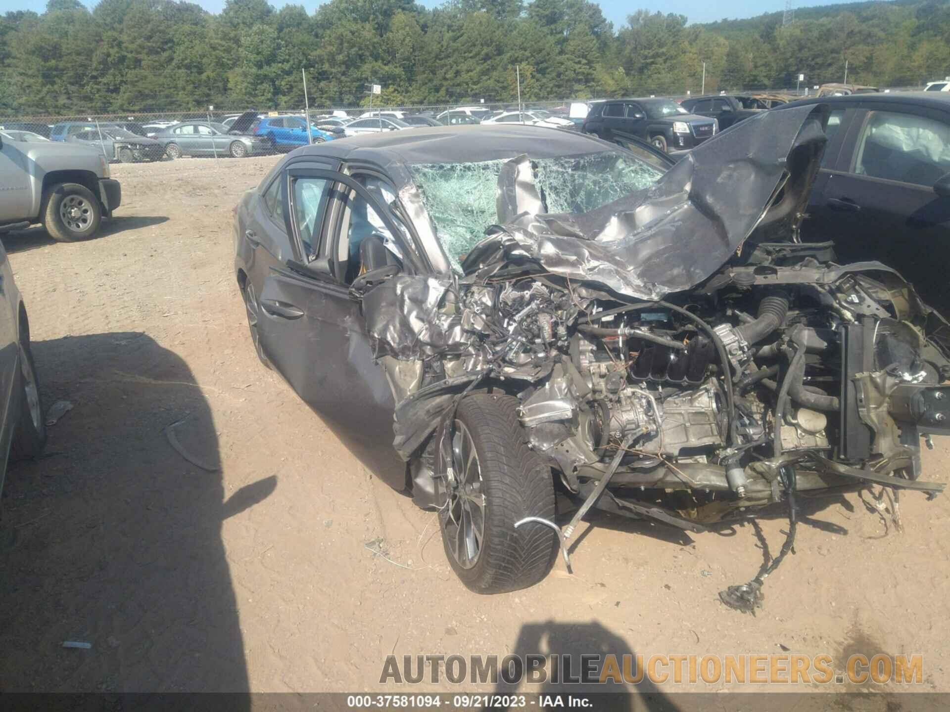 2T1BURHE0JC037607 TOYOTA COROLLA 2018