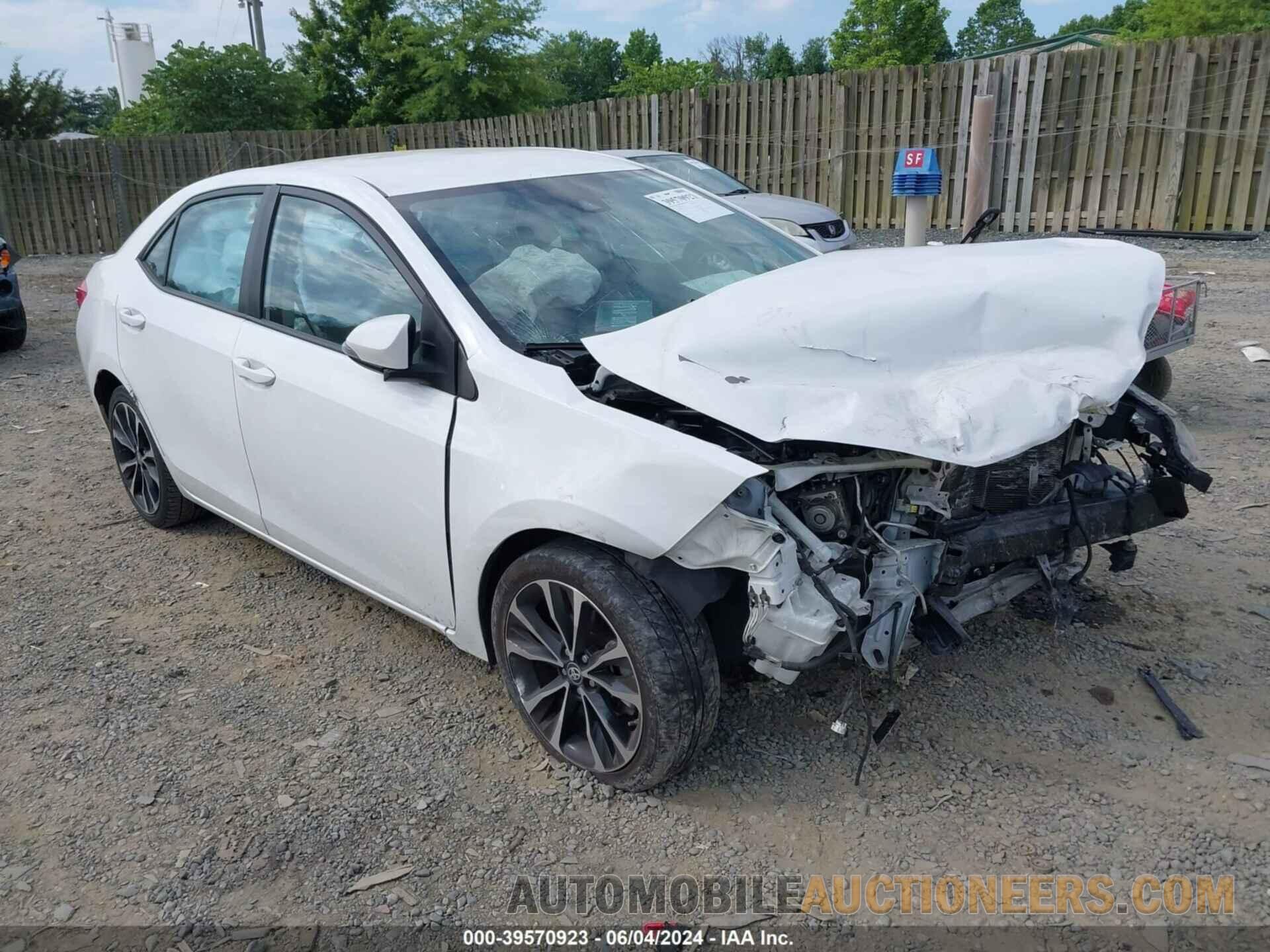 2T1BURHE0KC139524 TOYOTA COROLLA 2019