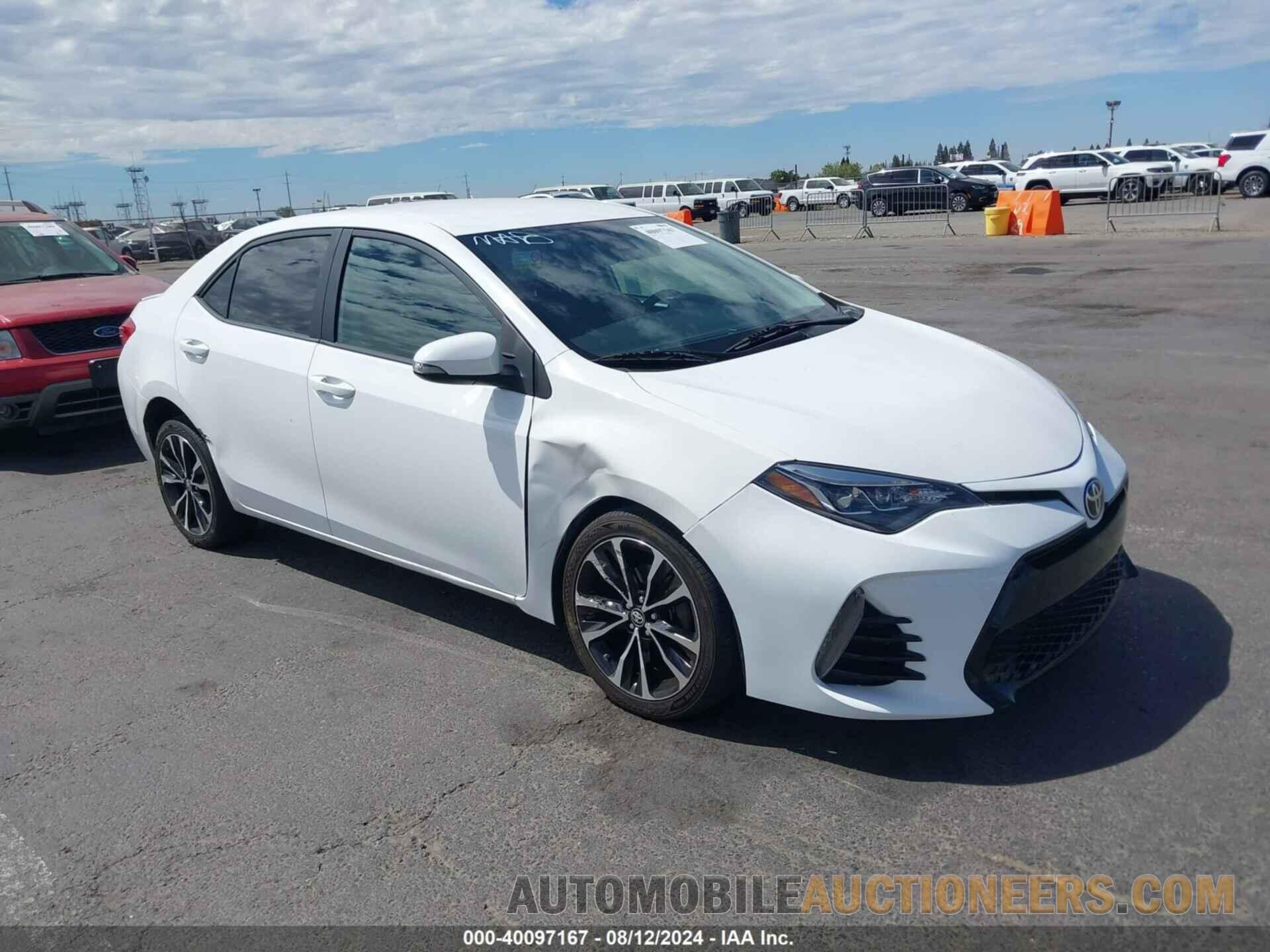 2T1BURHE0KC165539 TOYOTA COROLLA 2019