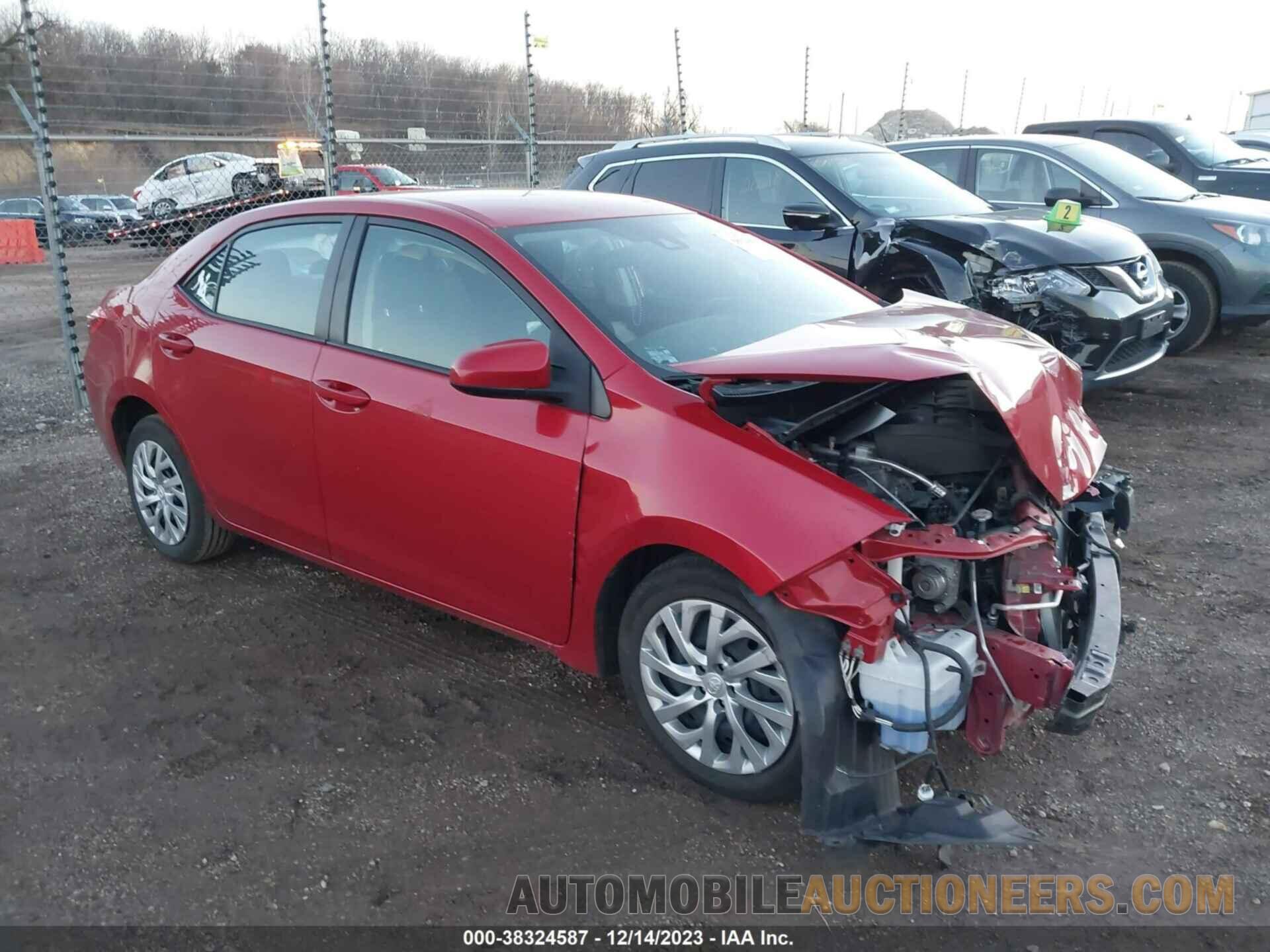 2T1BURHE0KC238599 TOYOTA COROLLA 2019