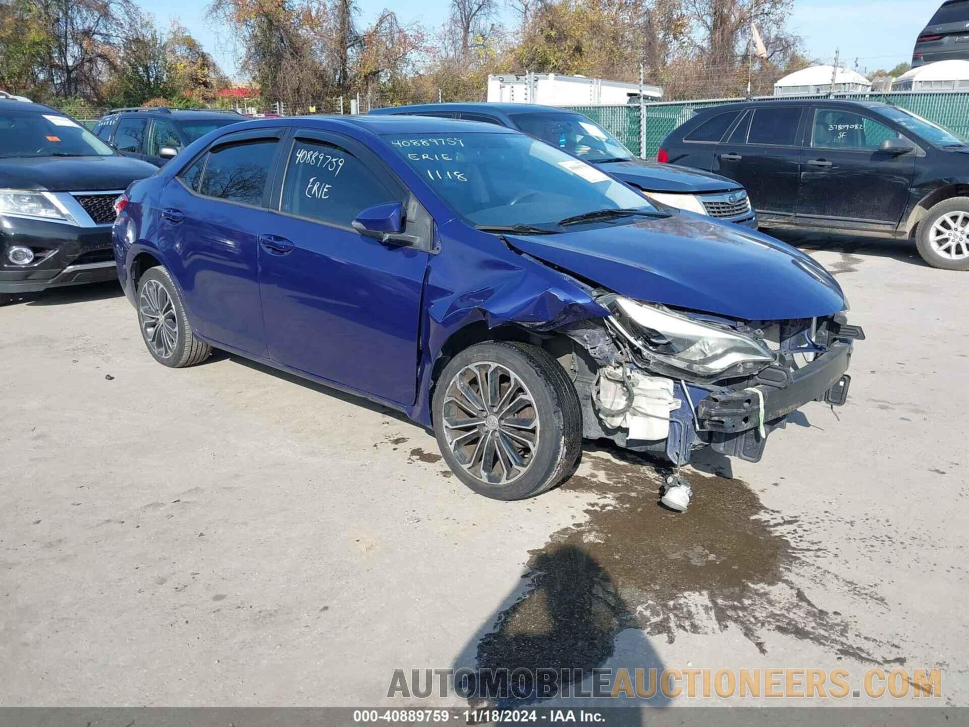 2T1BURHE1EC124065 TOYOTA COROLLA 2014