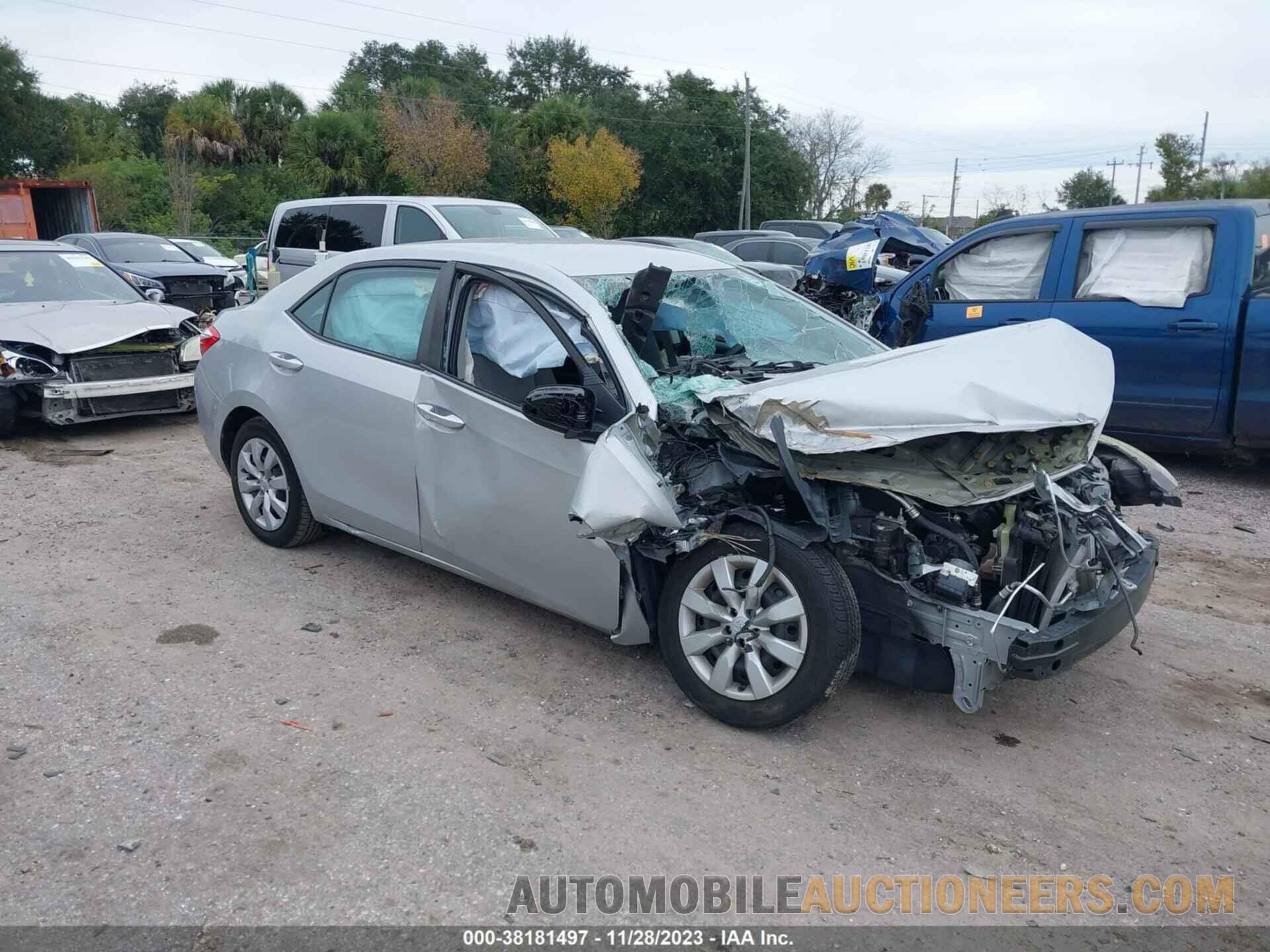 2T1BURHE1FC231229 TOYOTA COROLLA 2015