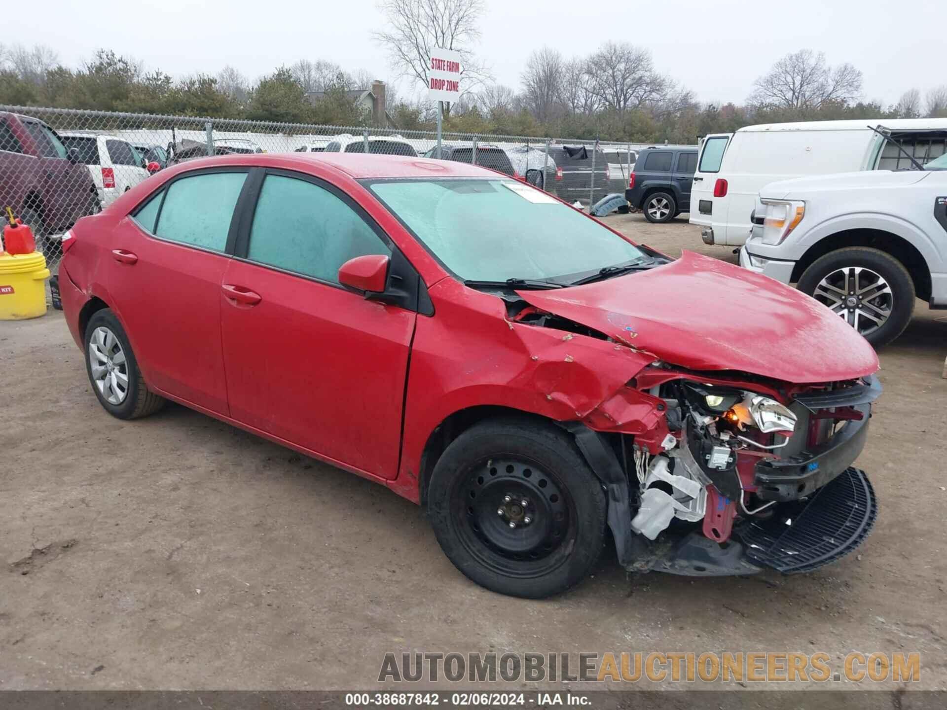 2T1BURHE1FC243137 TOYOTA COROLLA 2015