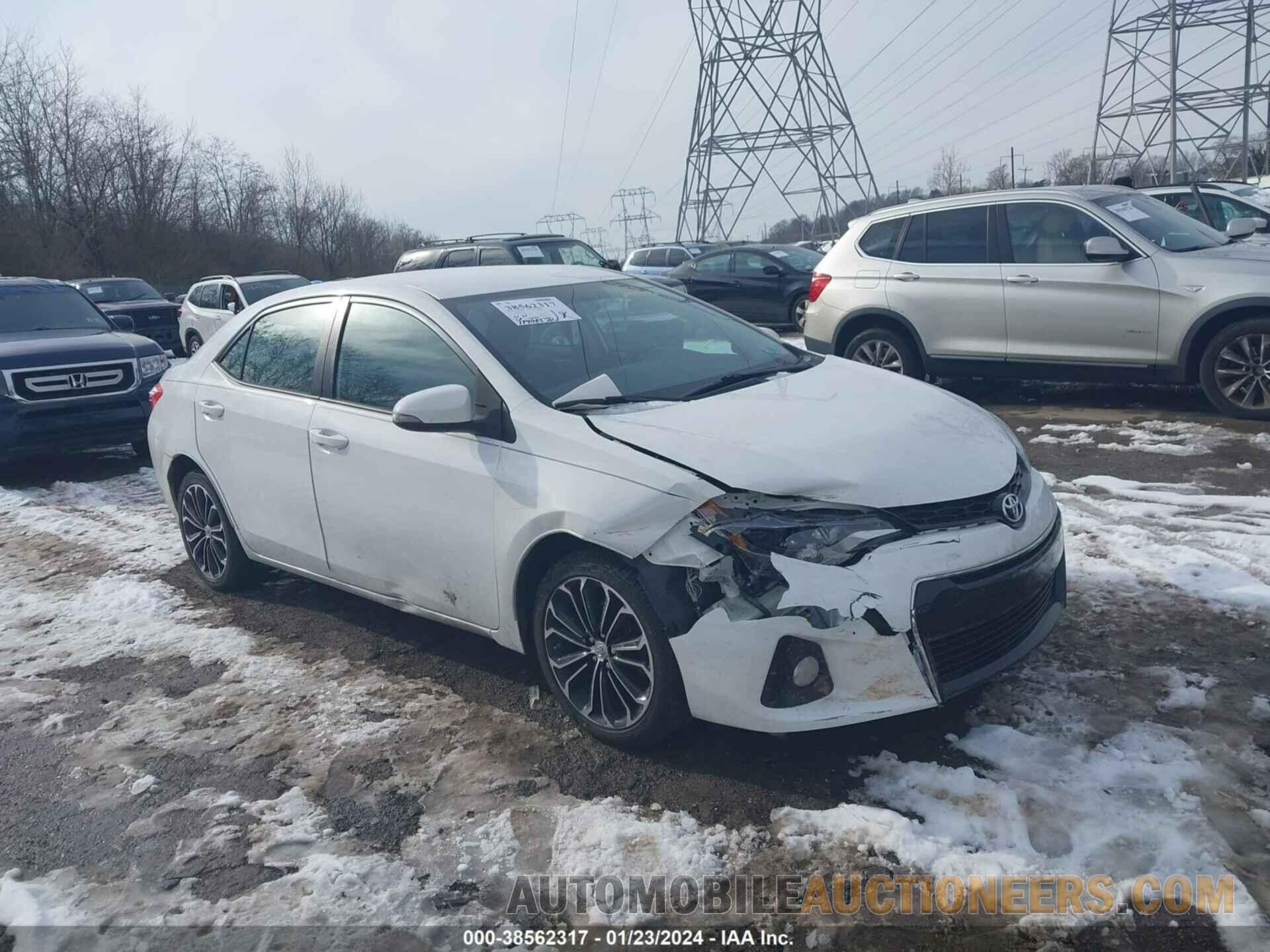 2T1BURHE1FC244546 TOYOTA COROLLA 2015