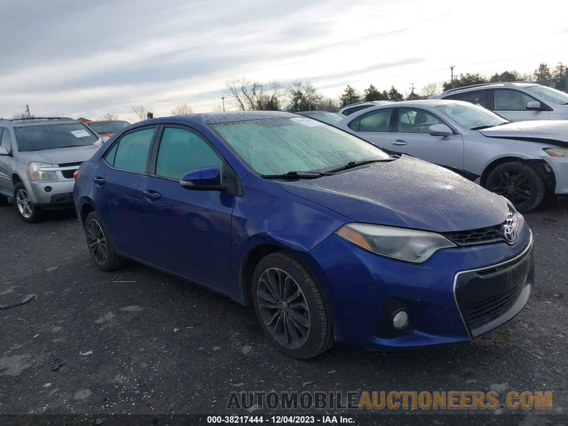 2T1BURHE1FC246118 TOYOTA COROLLA 2015