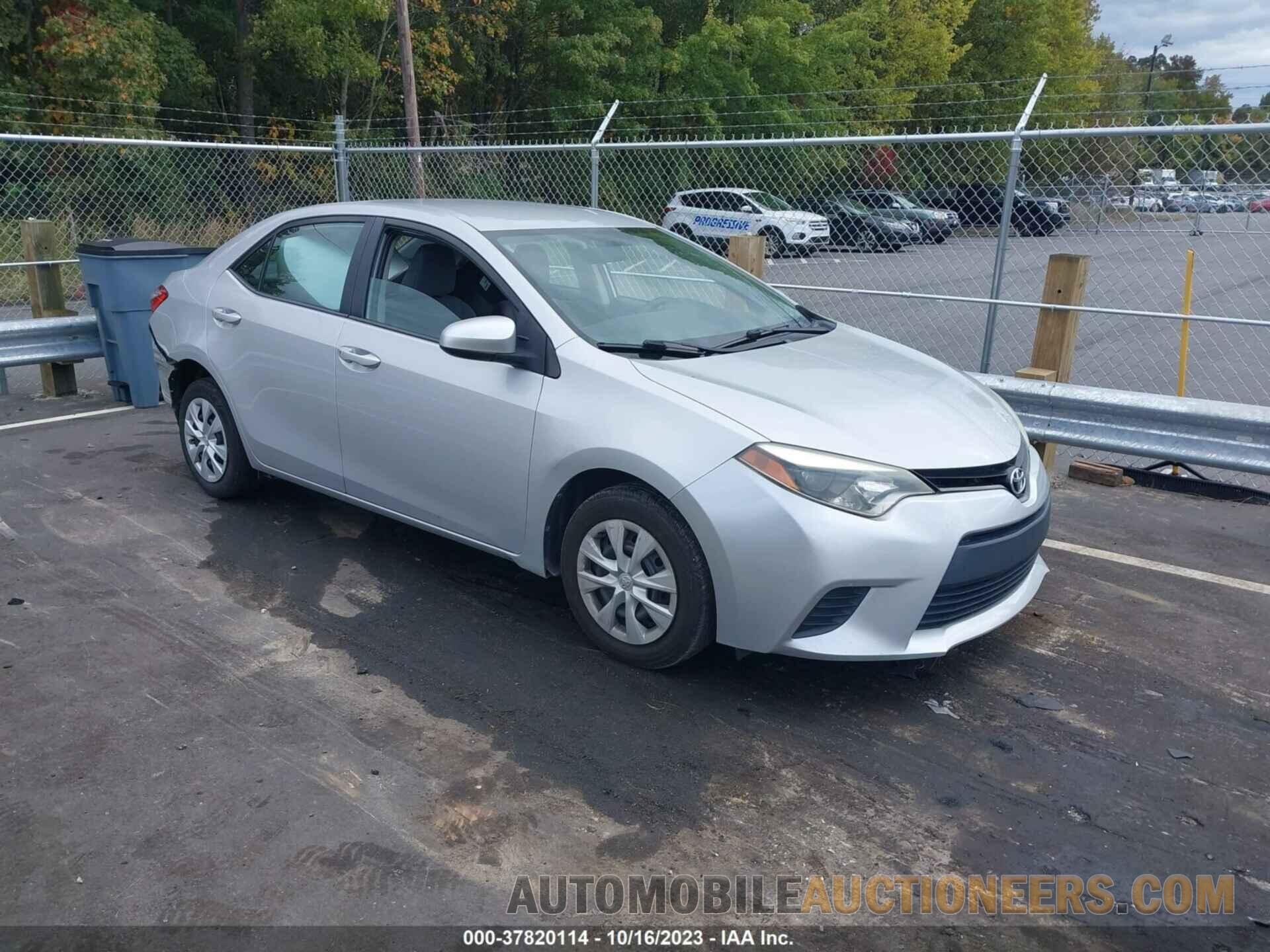 2T1BURHE1FC272394 TOYOTA COROLLA 2015