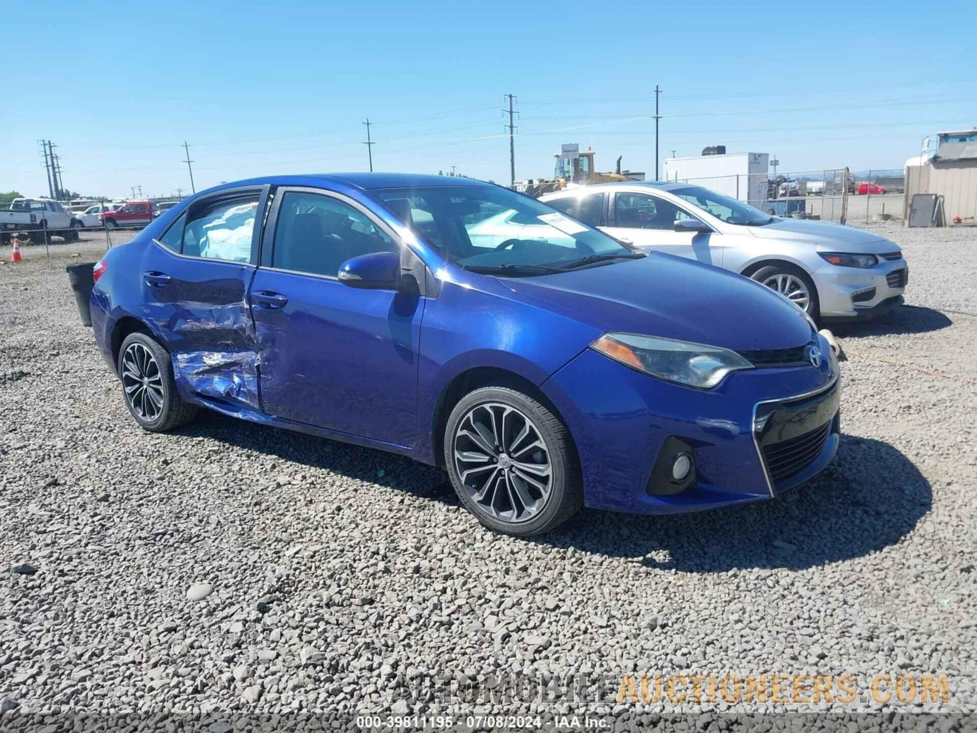 2T1BURHE1FC272766 TOYOTA COROLLA 2015