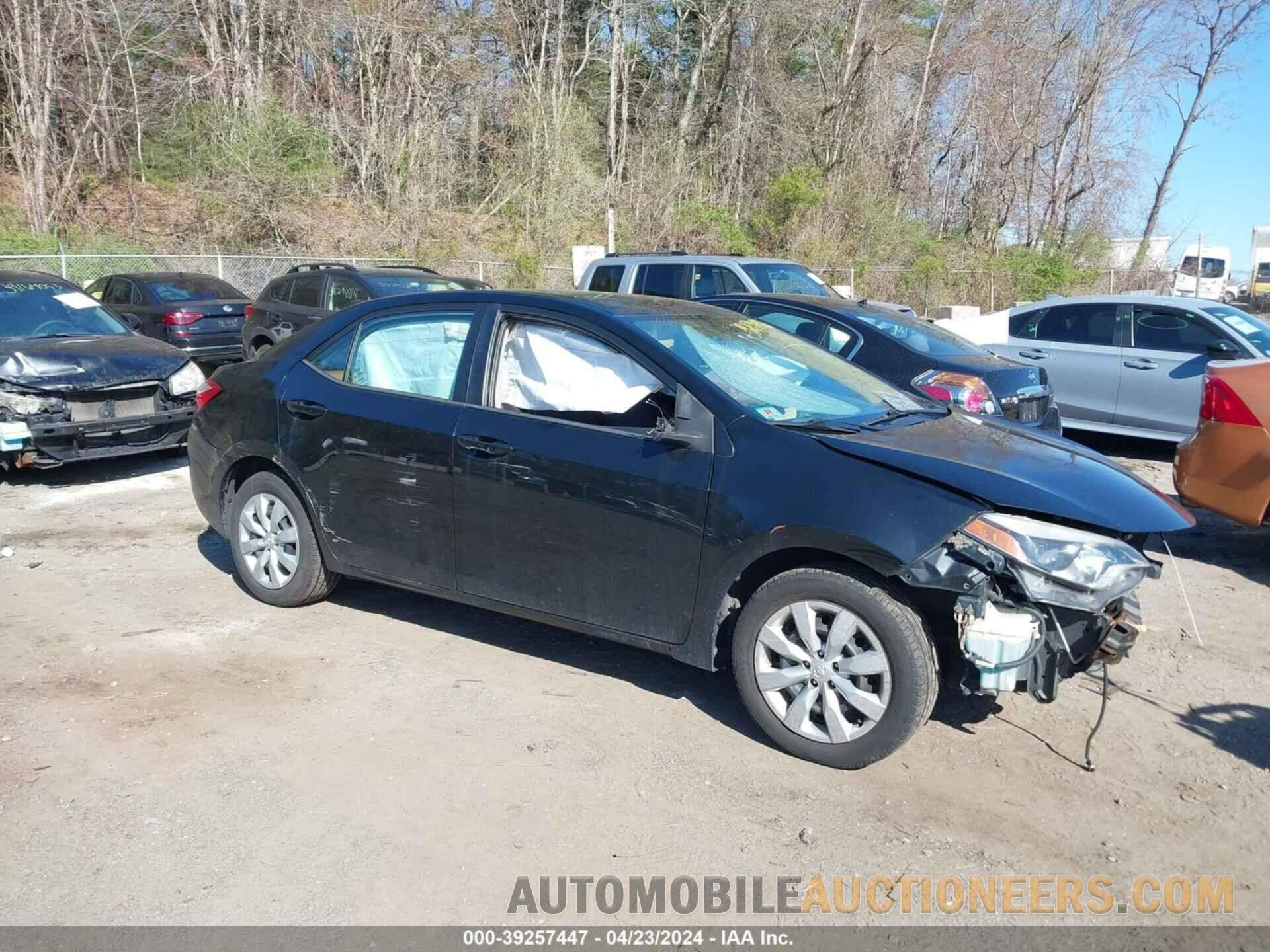 2T1BURHE1FC277322 TOYOTA COROLLA 2015