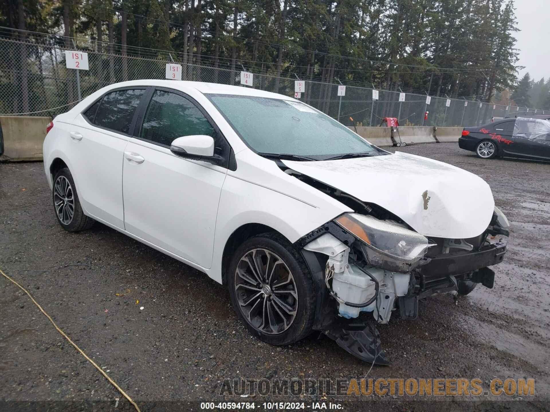 2T1BURHE1FC277689 TOYOTA COROLLA 2015