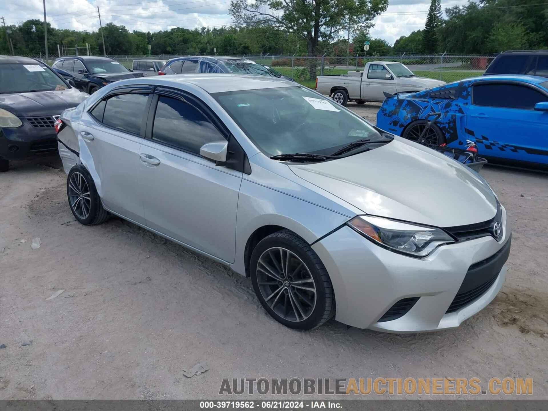 2T1BURHE1FC278549 TOYOTA COROLLA 2015