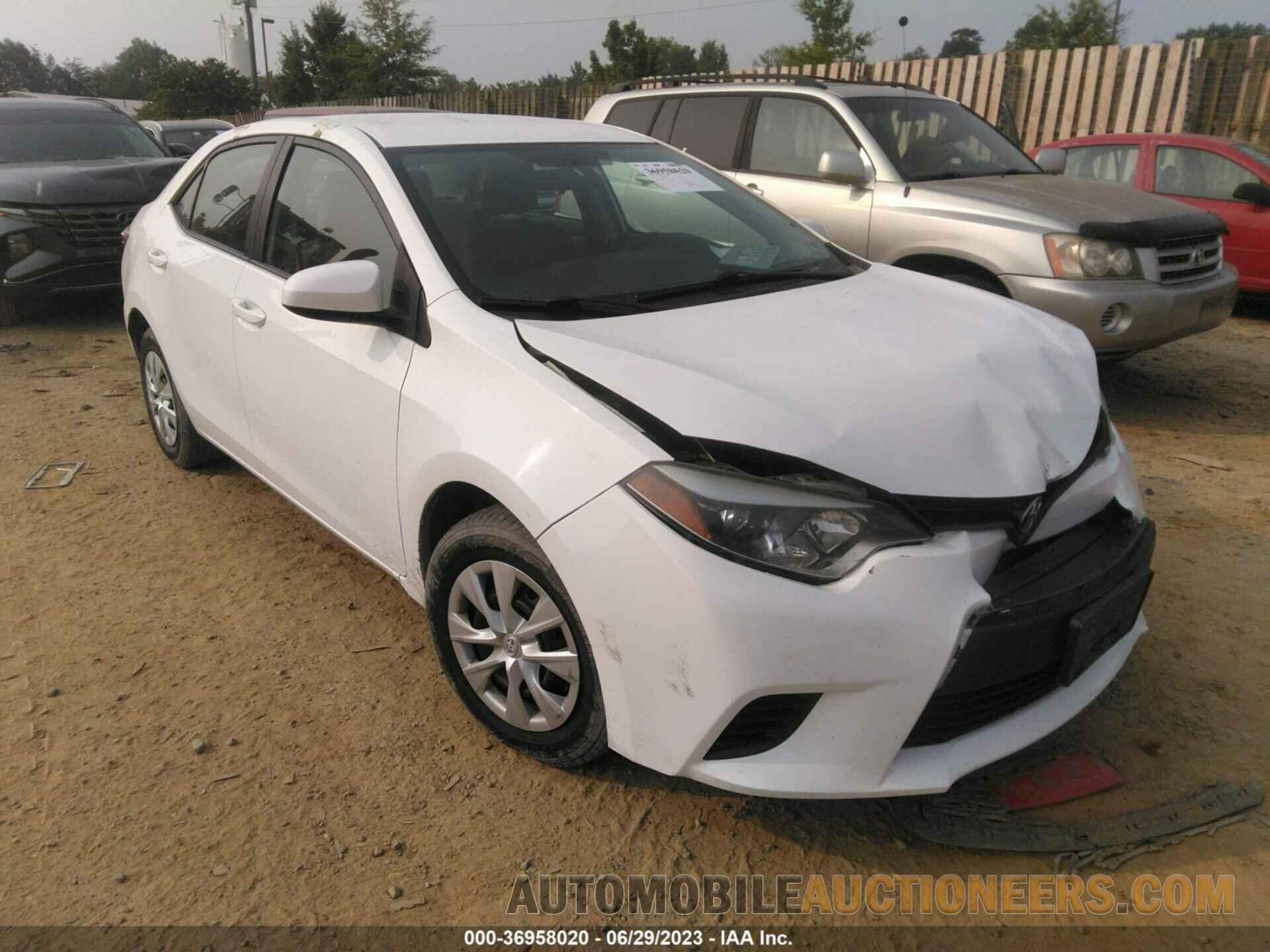 2T1BURHE1FC286442 TOYOTA COROLLA 2015