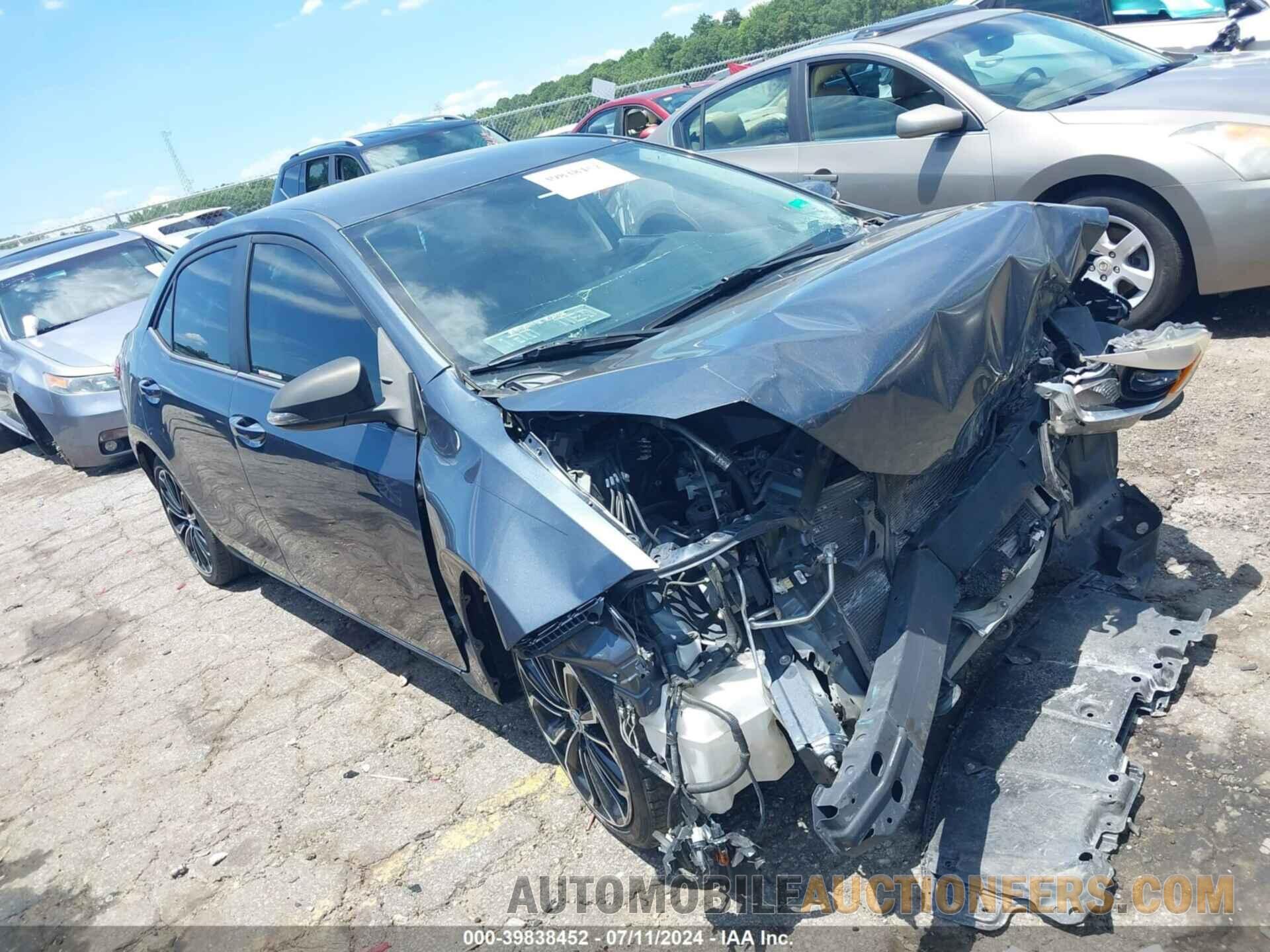 2T1BURHE1FC293472 TOYOTA COROLLA 2015