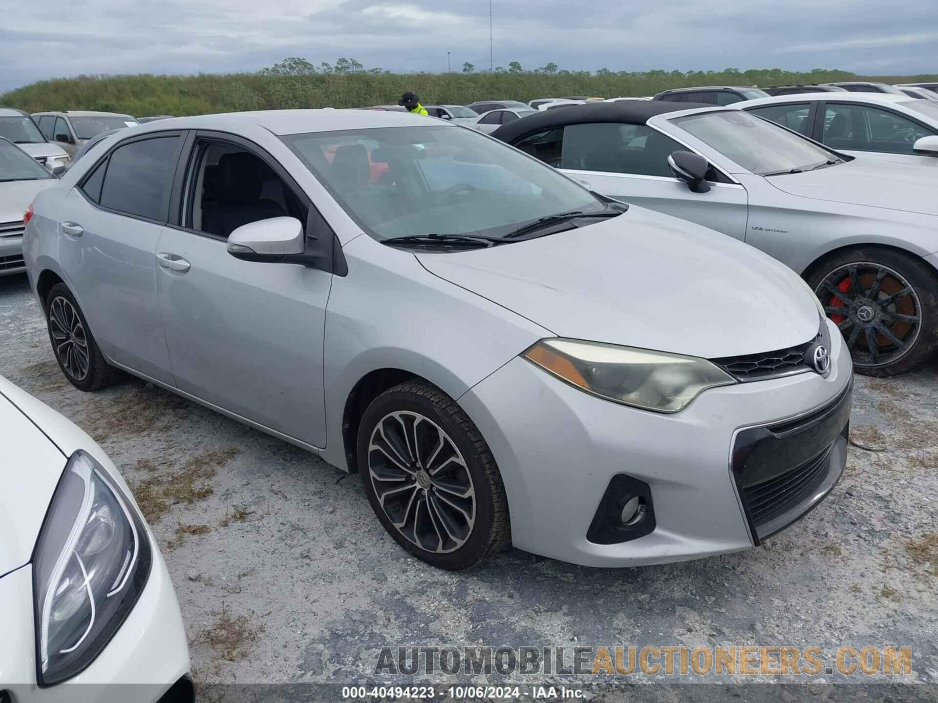 2T1BURHE1FC294153 TOYOTA COROLLA 2015