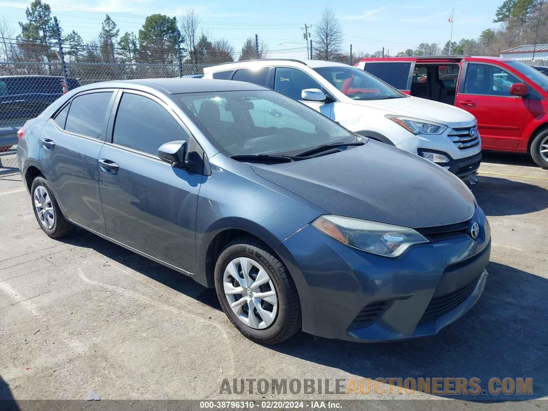 2T1BURHE1FC304681 TOYOTA COROLLA 2015